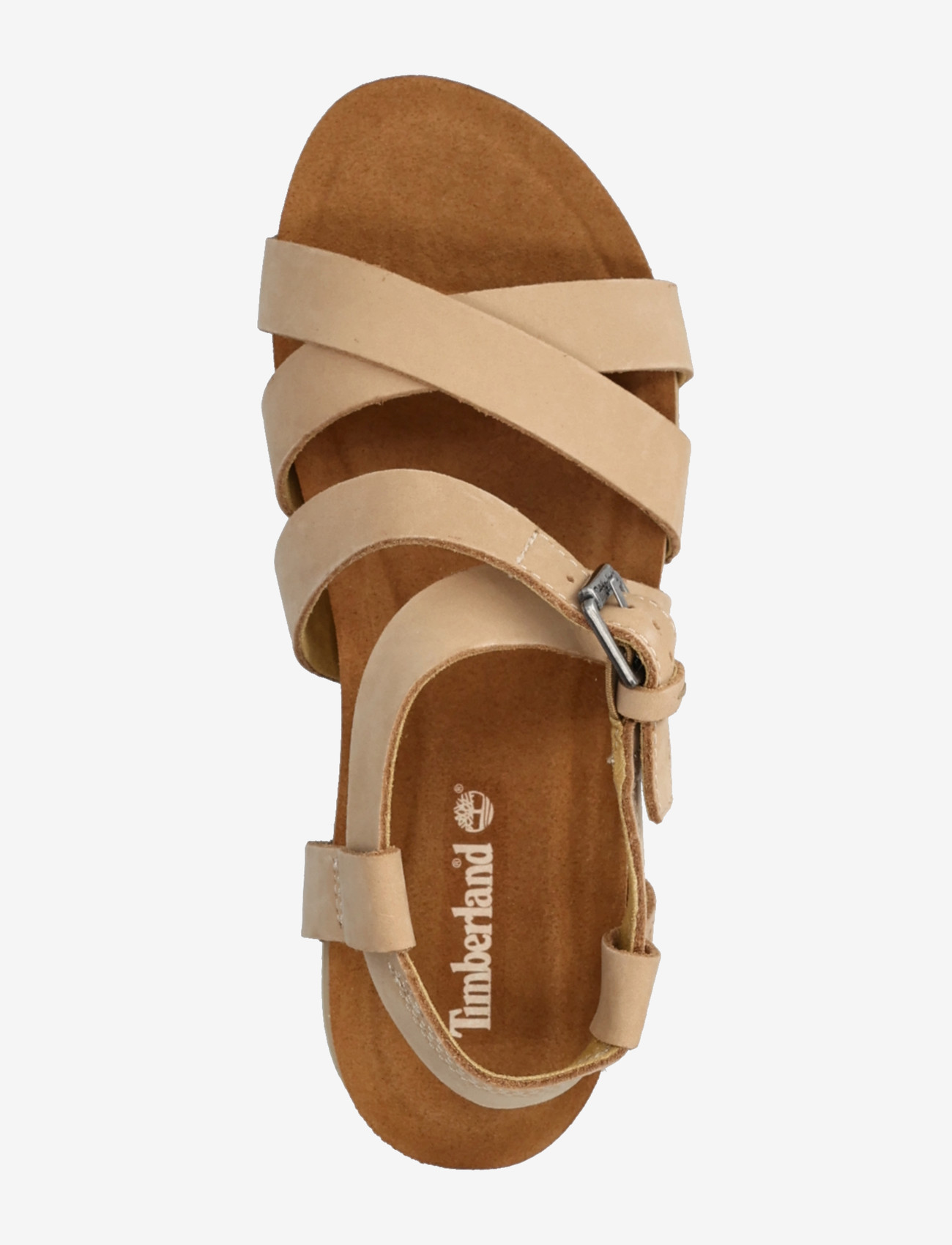 Timberland - Malibu Waves BACKSTRAP SANDAL MEDIUM BEIGE NUBUCK - platform sandals - medium beige - 3