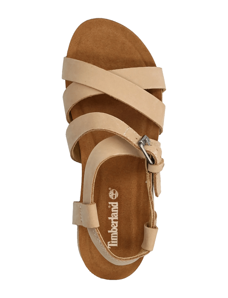 Timberland - BACKSTRAP SANDAL - platåsandaler - medium beige - 3