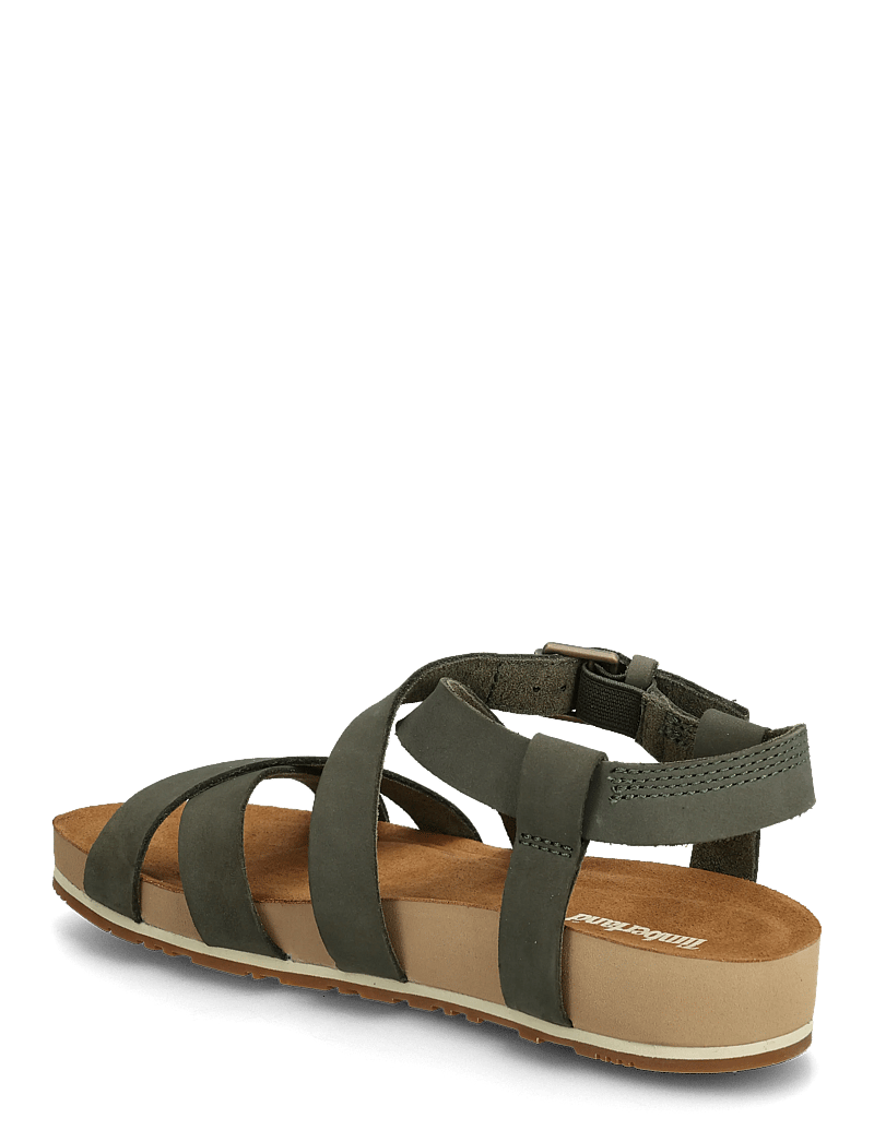 Timberland - BACKSTRAP SANDAL - plateau-sandalen - dark green - 2
