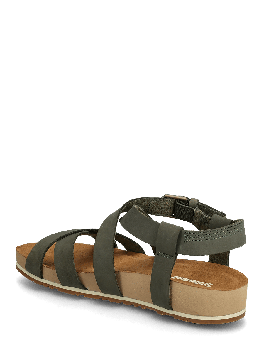 Timberland - BACKSTRAP SANDAL - plateau-sandalen - dark green - 2