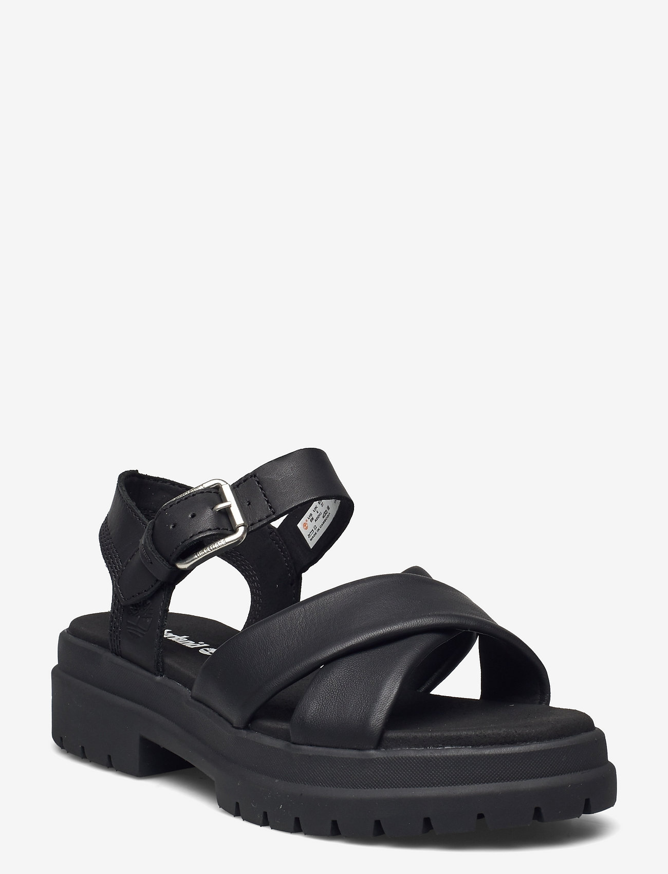 Timberland - BACKSTRAP SANDAL - flade sandaler - jet black - 0