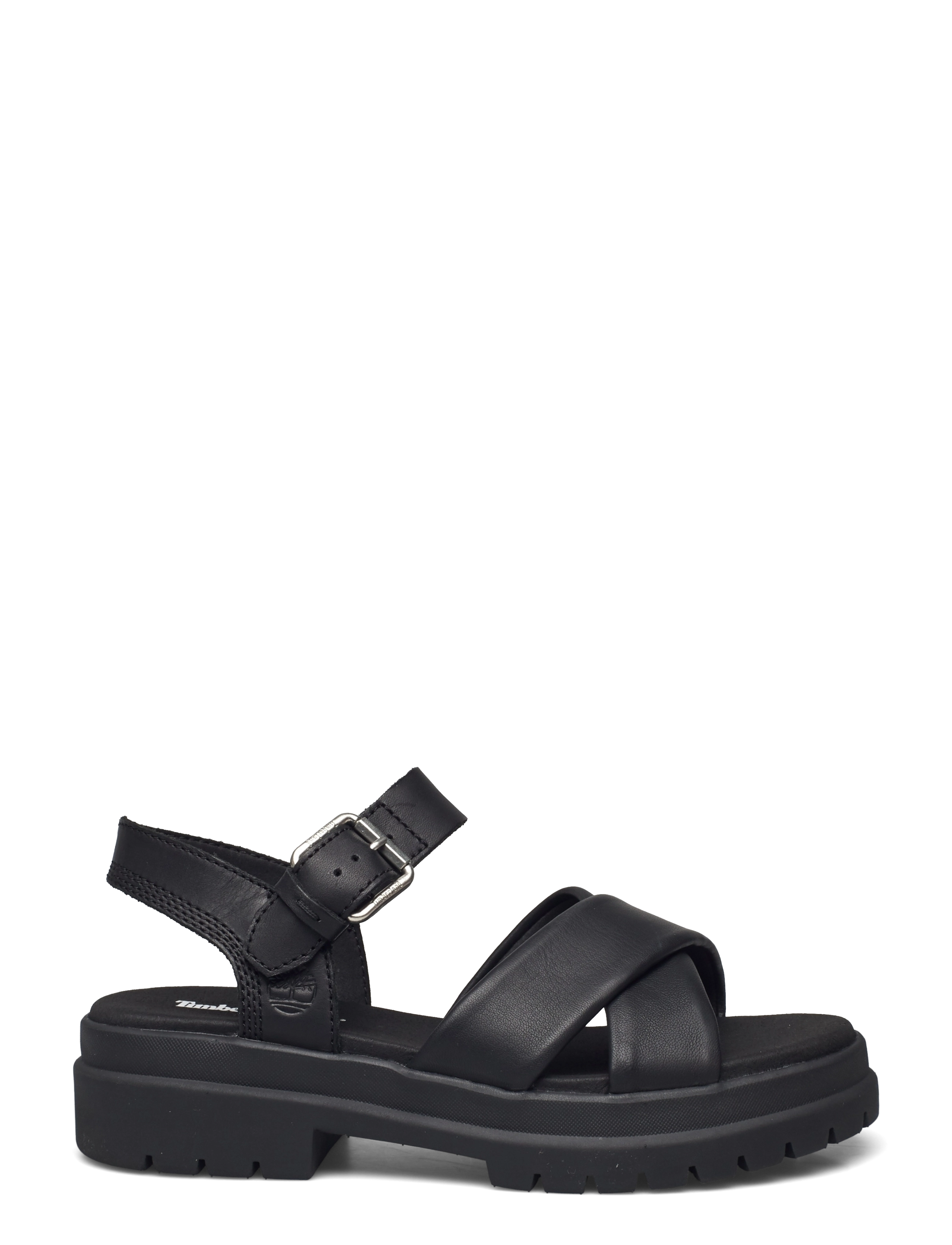 Timberland - BACKSTRAP SANDAL - platte sandalen - jet black - 1