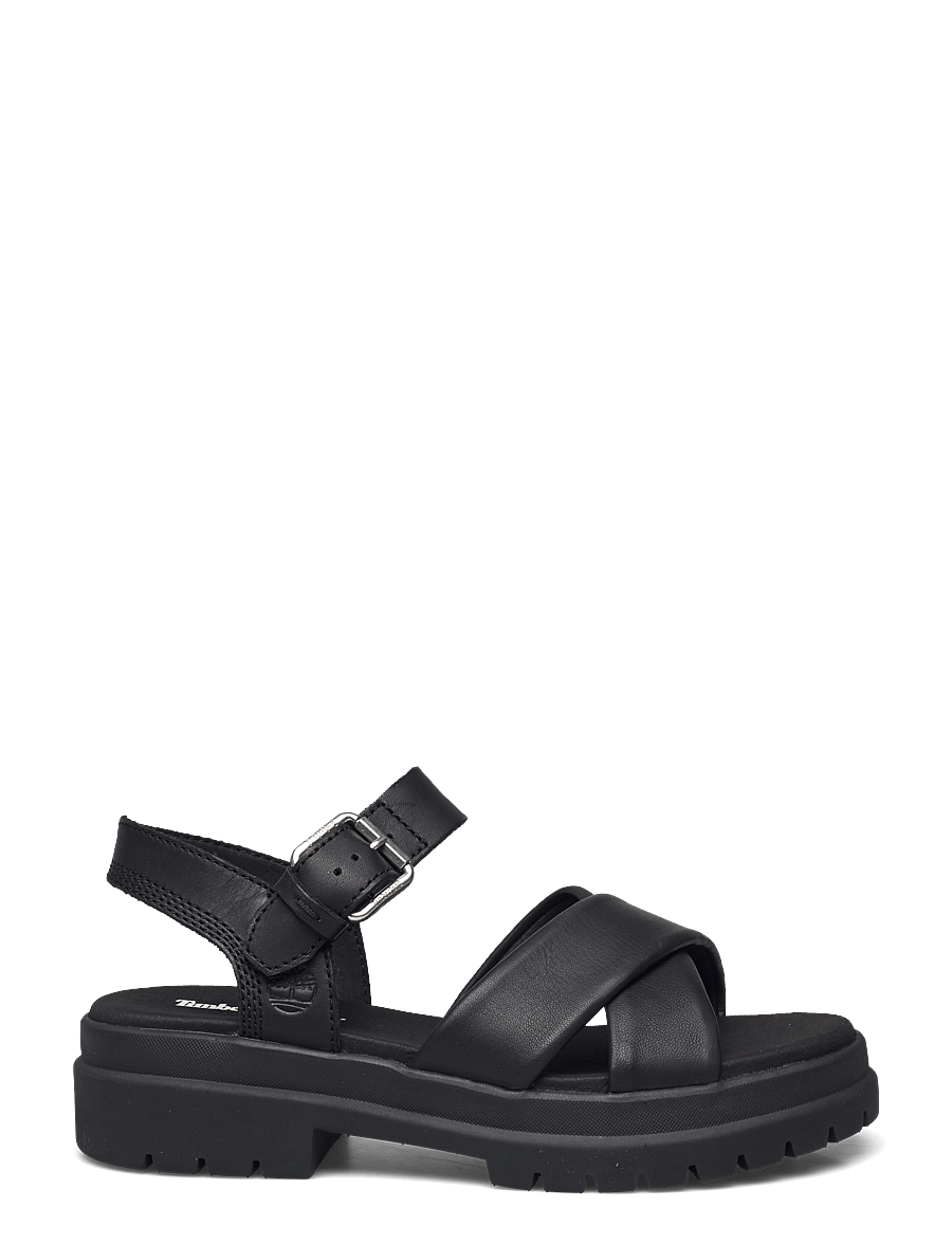 Timberland - BACKSTRAP SANDAL - flache sandalen - jet black - 1