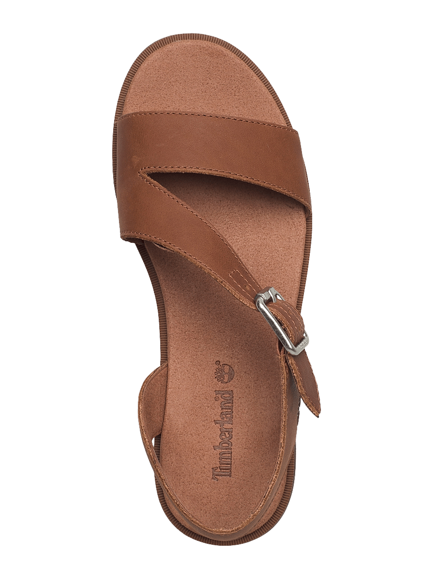 Timberland - CALISTA BAY BACKSTRAP SANDAL RUST FULL GRAIN - flade sandaler - rust/copper - 3