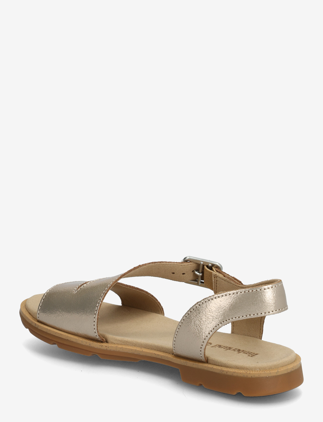 Timberland - CALISTA BAY BACKSTRAP SANDAL GOLD METALLIC - flade sandaler - gold - 2