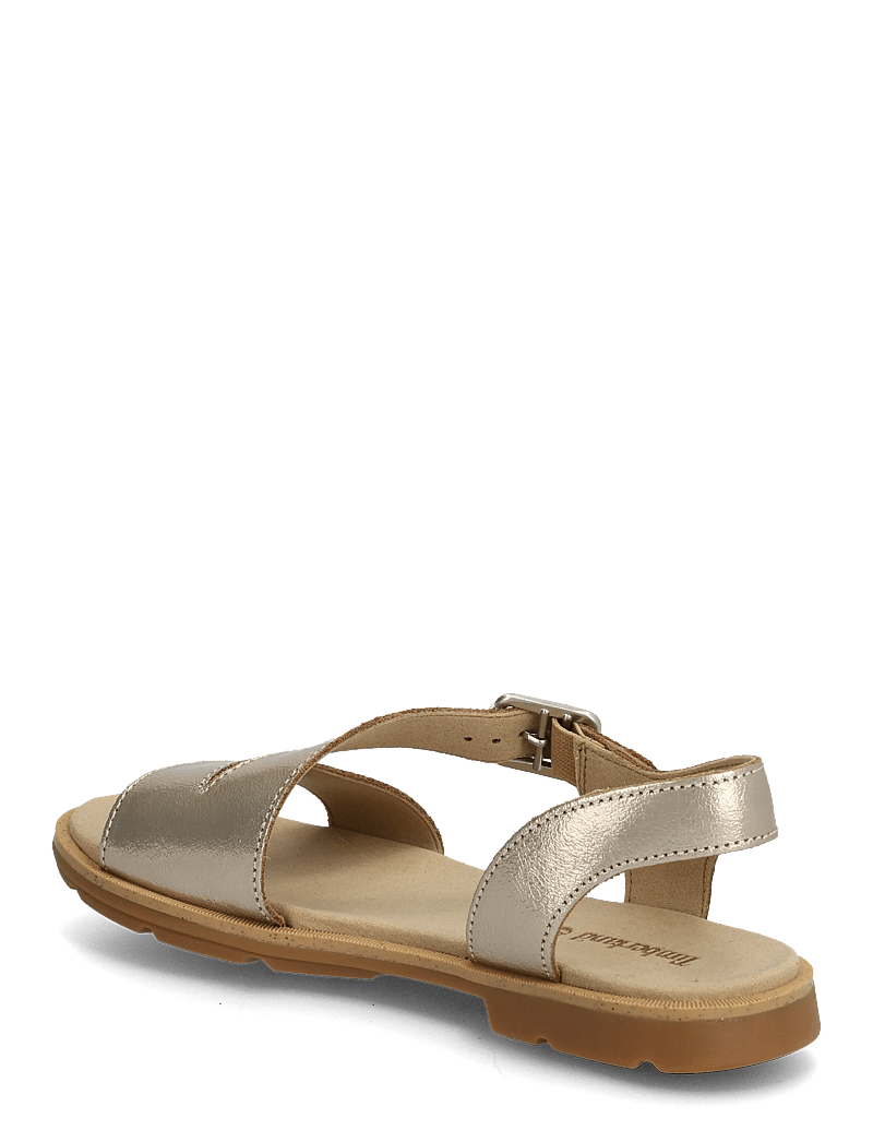 Timberland - CALISTA BAY BACKSTRAP SANDAL GOLD METALLIC - flade sandaler - gold - 2