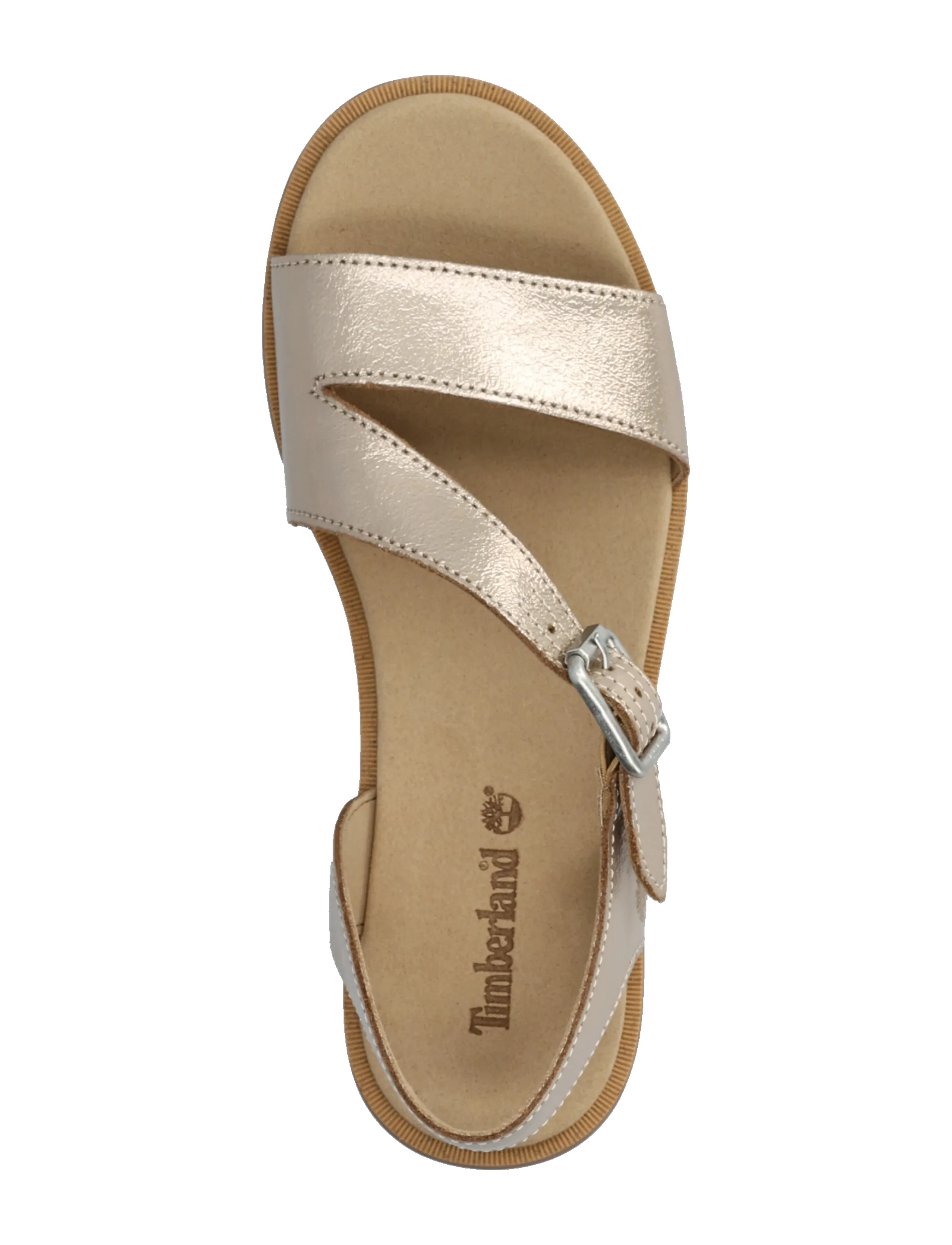Timberland - BACKSTRAP SANDAL - flache sandalen - gold - 3