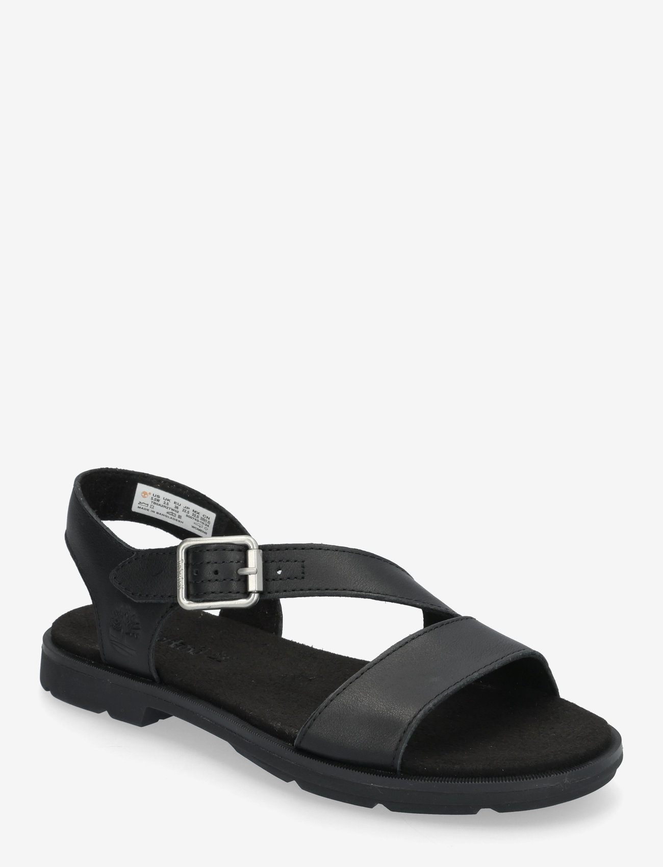 Timberland - BACKSTRAP SANDAL - flade sandaler - black - 0