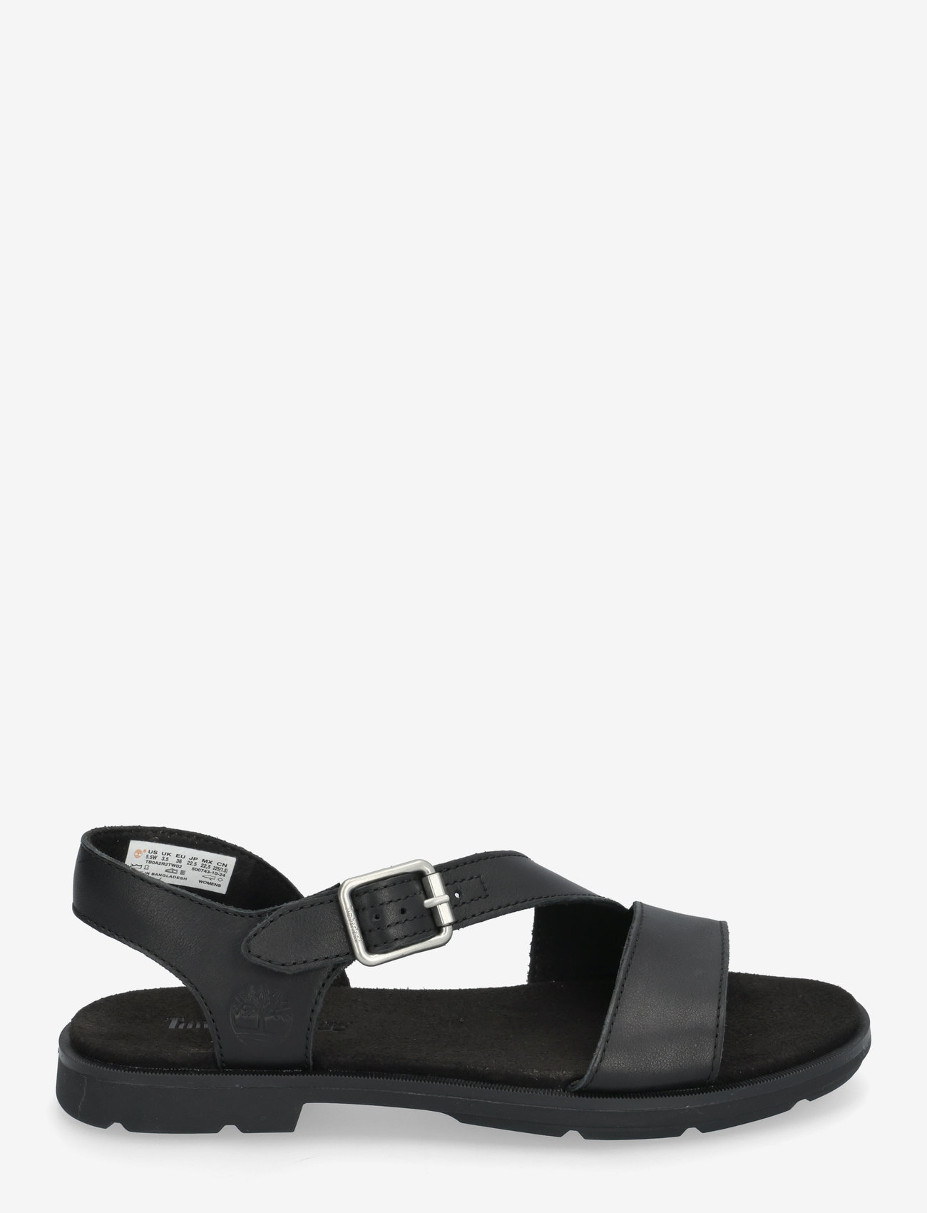 Timberland - BACKSTRAP SANDAL - flade sandaler - black - 1
