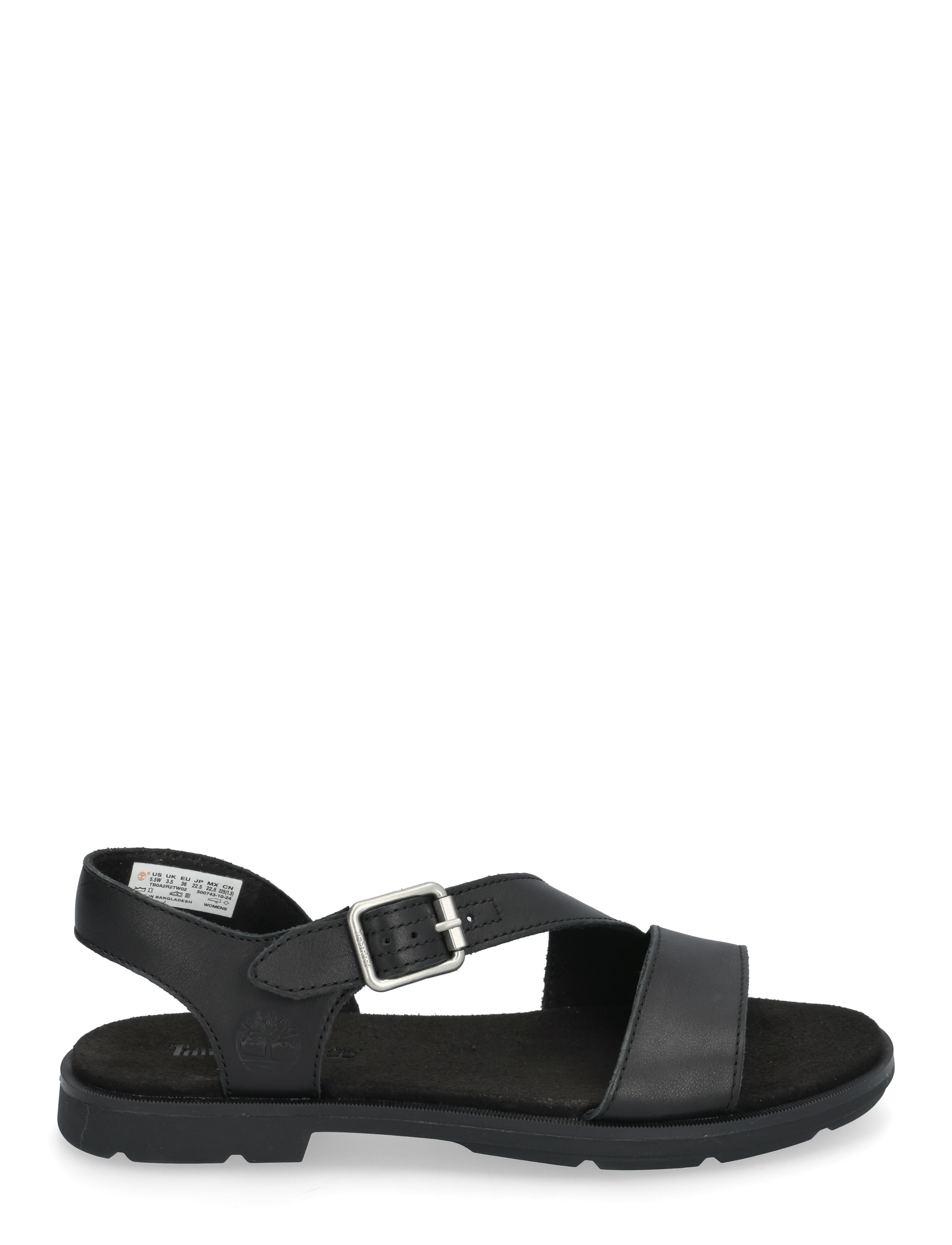 Timberland - BACKSTRAP SANDAL - matalat sandaalit - black - 1