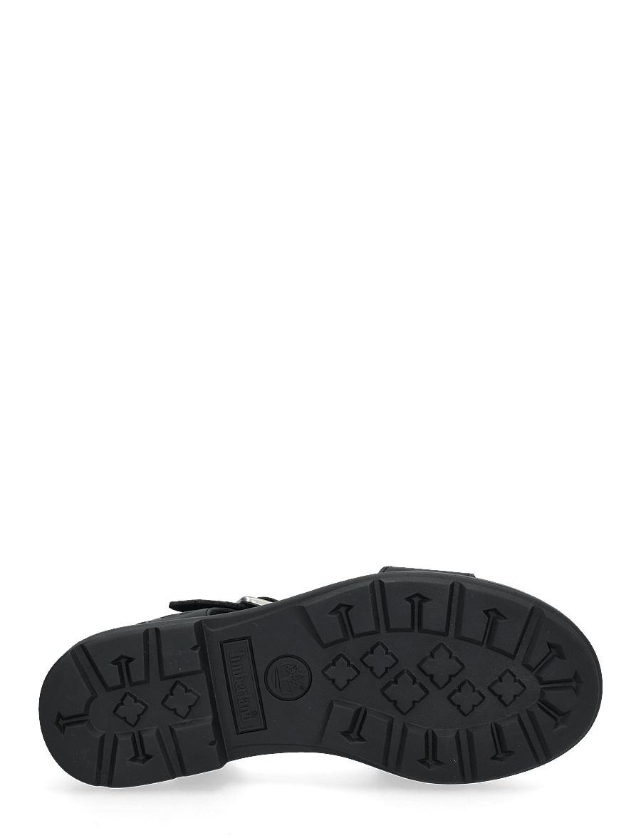 Timberland - CALISTA BAY BACKSTRAP SANDAL BLACK FULL GRAIN - flade sandaler - black - 4