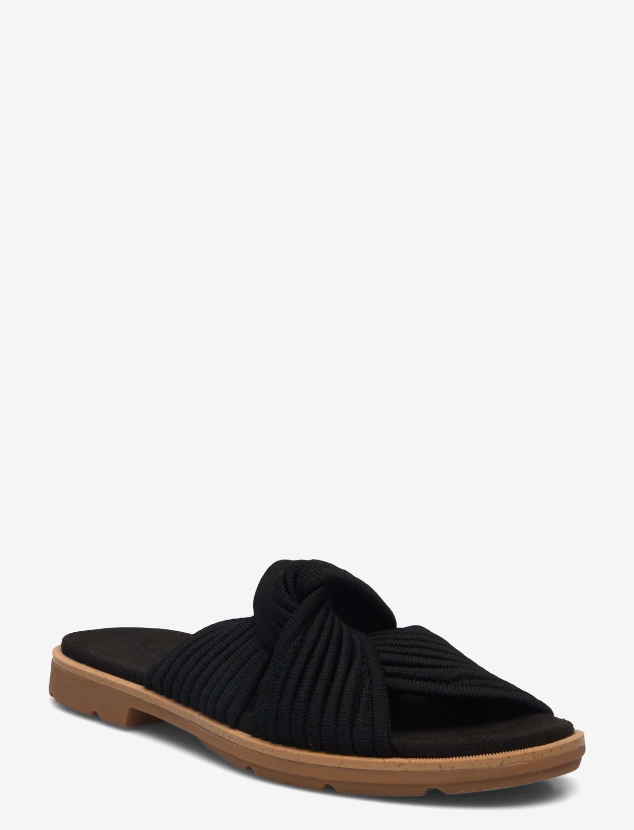 Timberland - SLIDE SANDAL - kontsata sandaalid - blk knit - 0