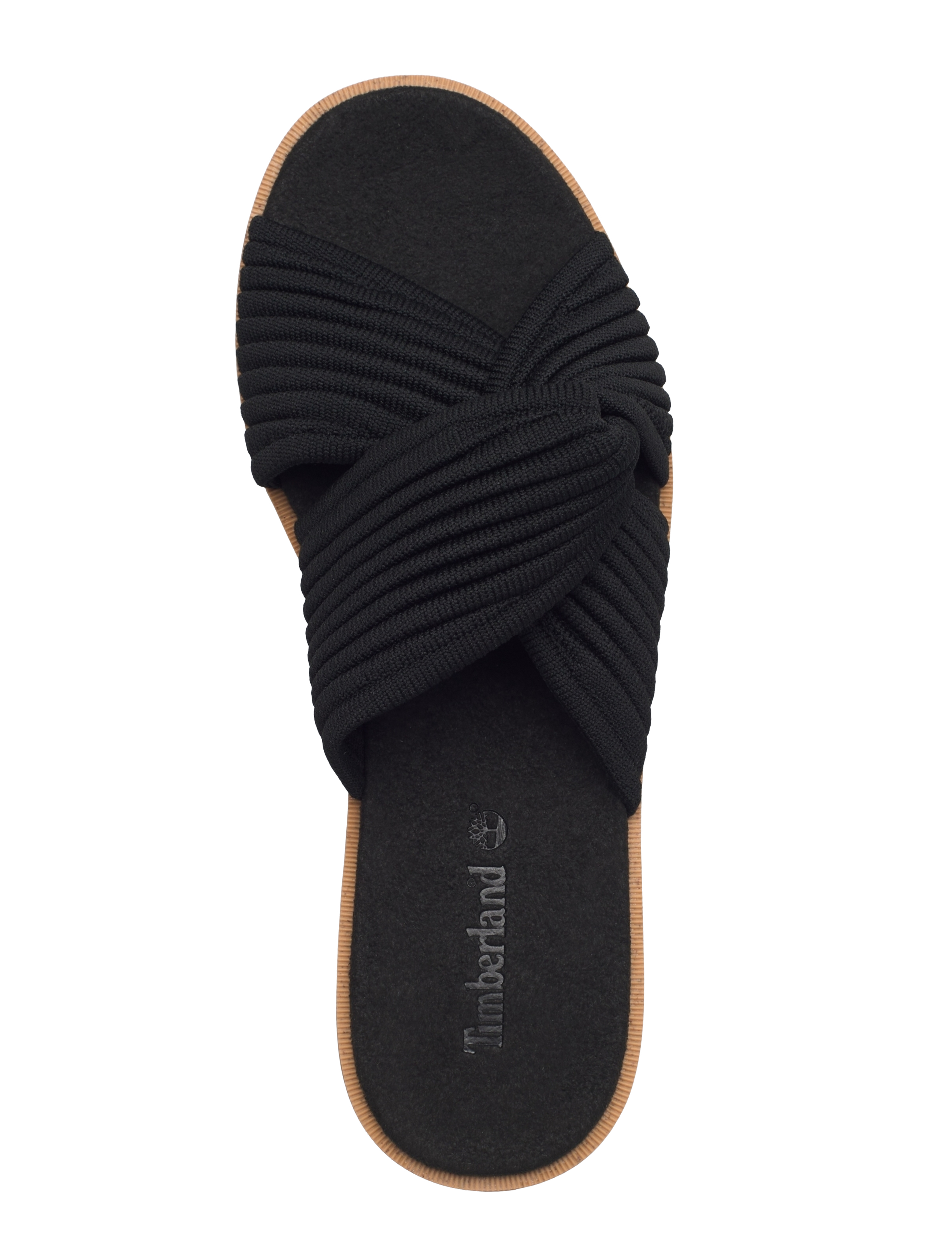 Timberland - SLIDE SANDAL - blk knit - 3