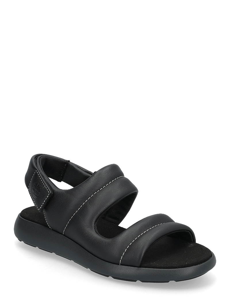 Timberland - BACKSTRAP SANDAL - platta sandaler - blk full grain - 0