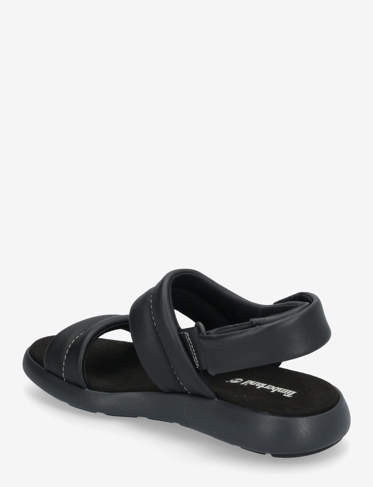 Timberland - BACKSTRAP SANDAL - flat sandals - blk full grain - 2