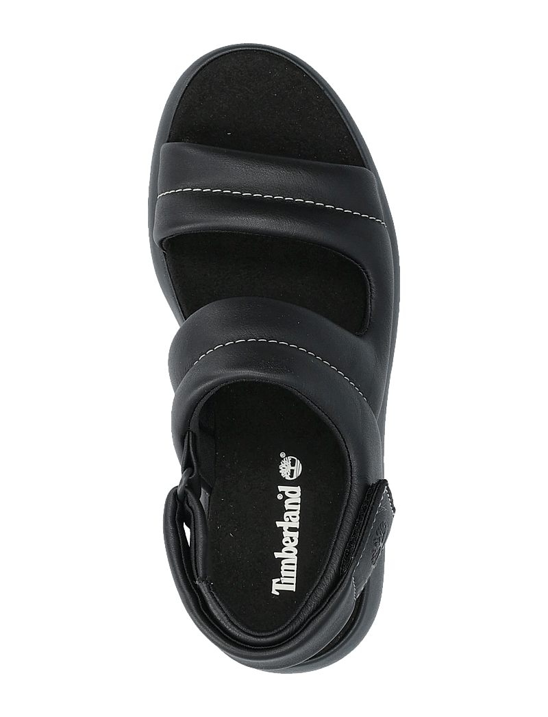 Timberland - BACKSTRAP SANDAL - platta sandaler - blk full grain - 3