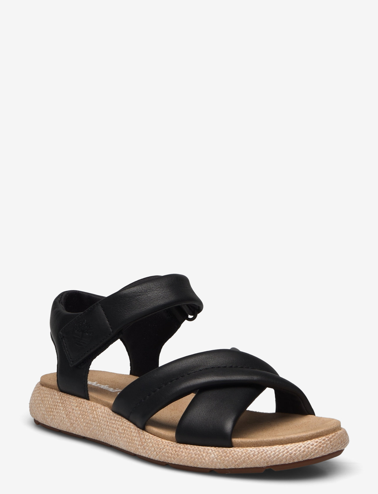 Timberland - BACKSTRAP SANDAL - flade sandaler - blk full grain - 0