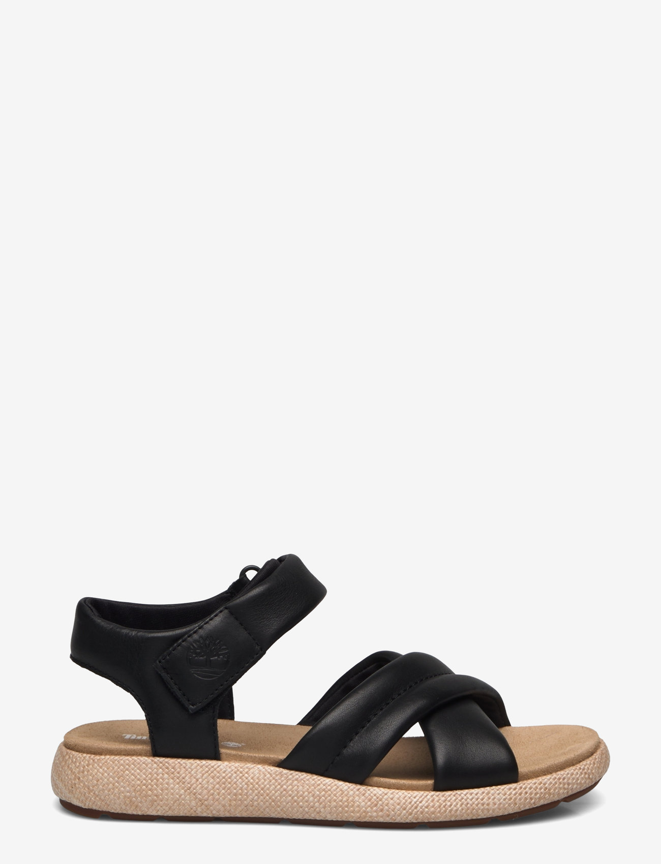 Timberland - BACKSTRAP SANDAL - flade sandaler - blk full grain - 1