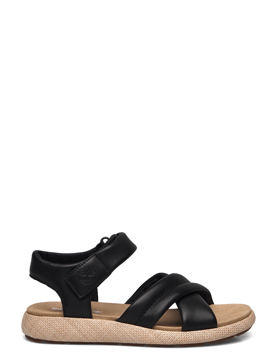 Timberland - BACKSTRAP SANDAL - blk full grain - 1