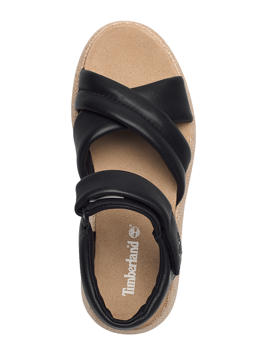 Timberland - BACKSTRAP SANDAL - blk full grain - 3