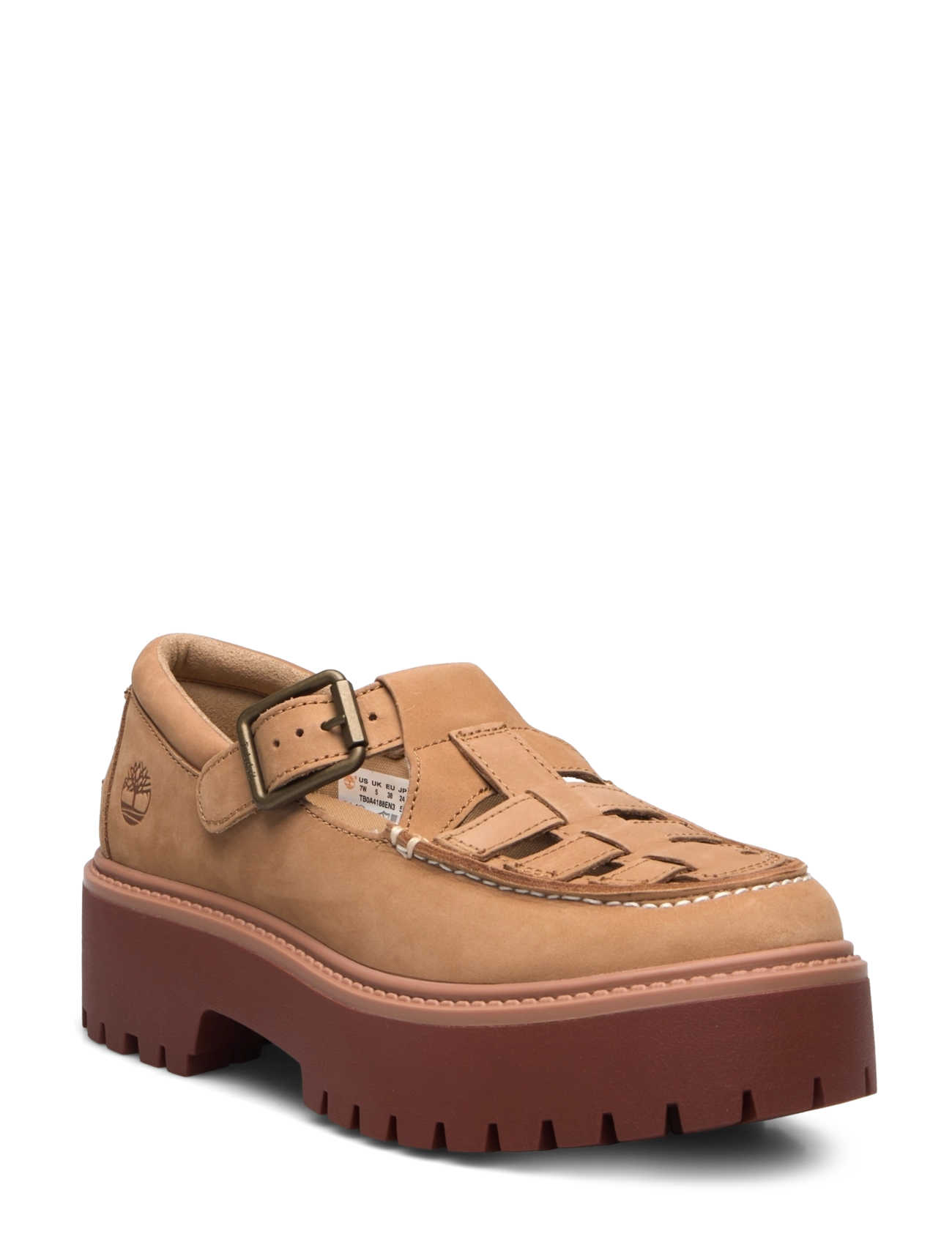 Timberland BUCKLE SHOE - Sko - MD BEI NUBUCK / beige