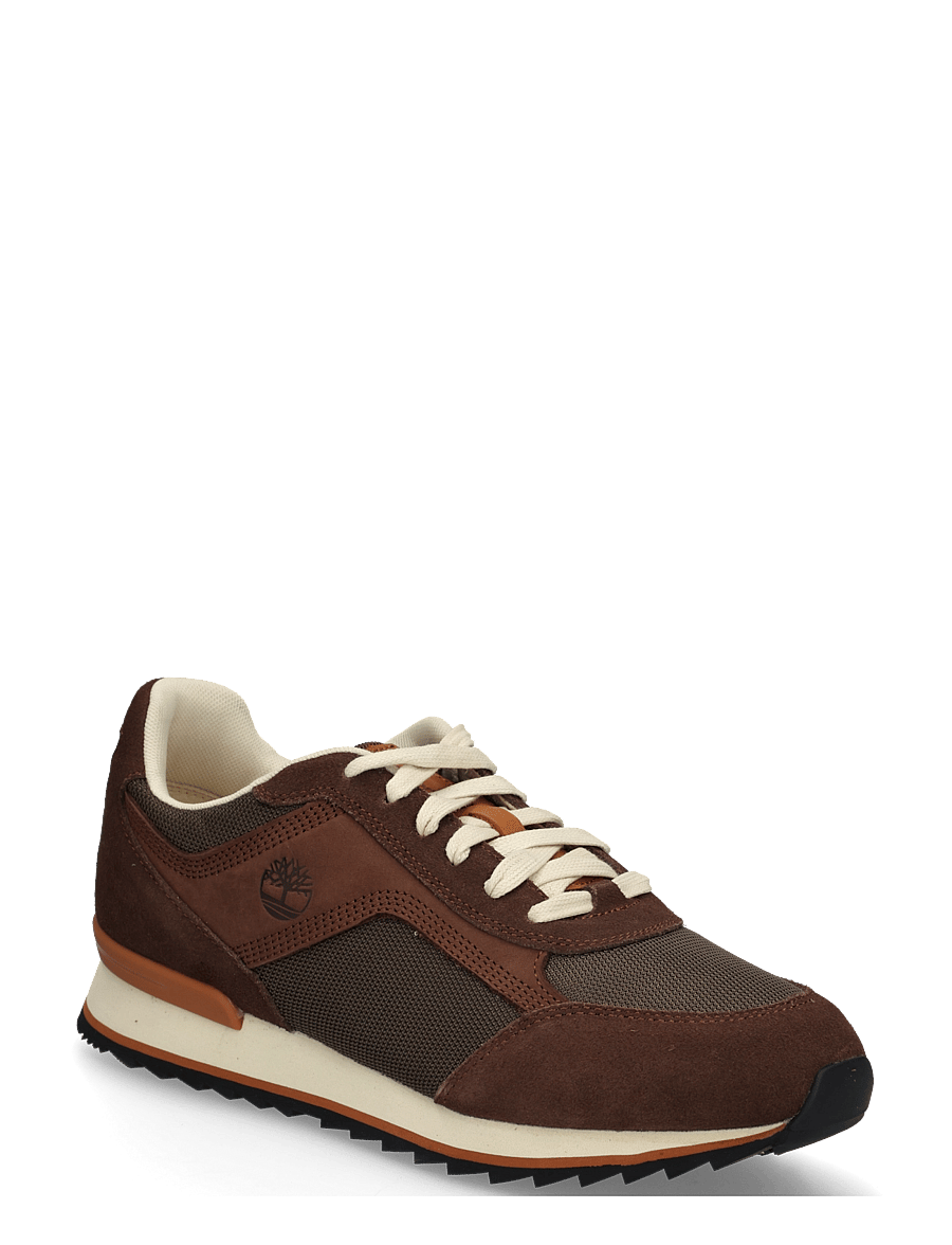 Timberland - LOW LACE UP SNEAKER - low-top sneaker - md brown mesh - 0