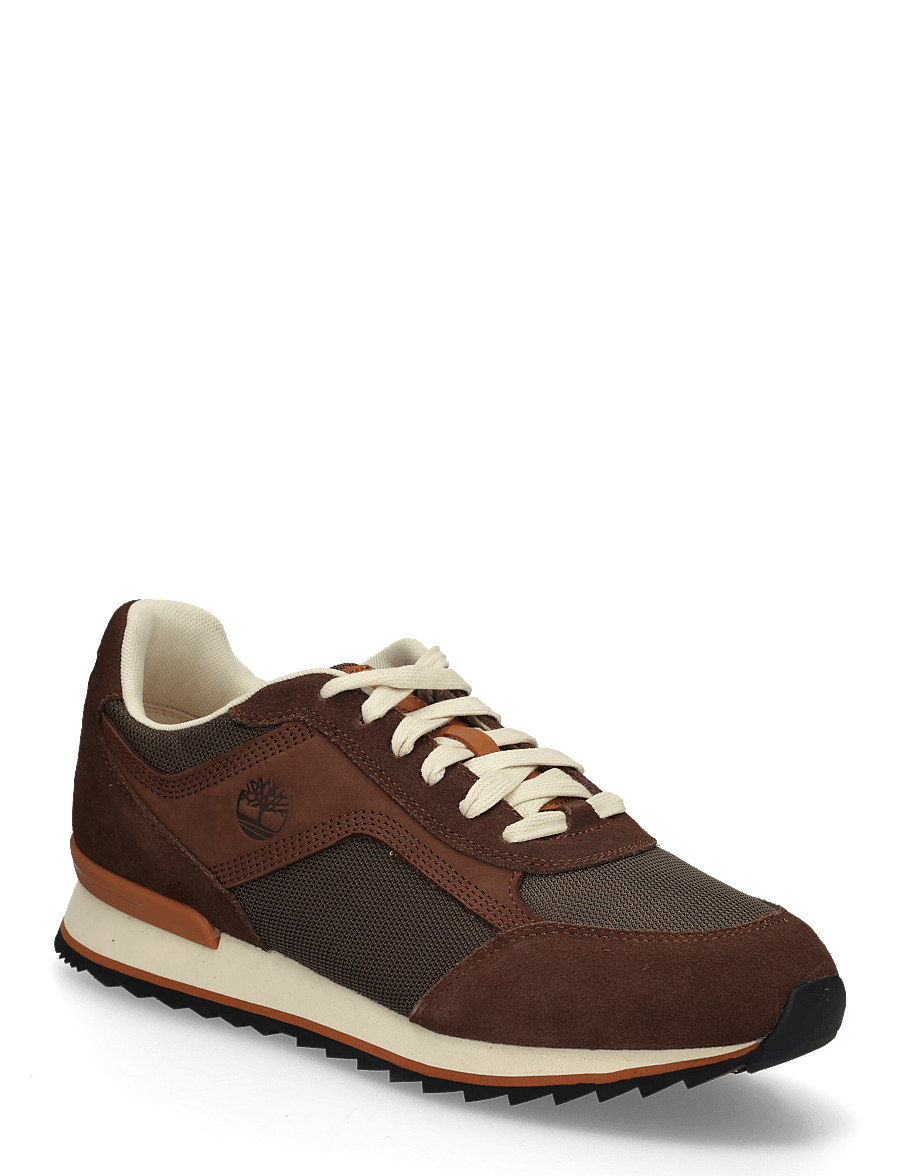 Timberland - LOW LACE UP SNEAKER - nach stil kaufen - md brown mesh - 0