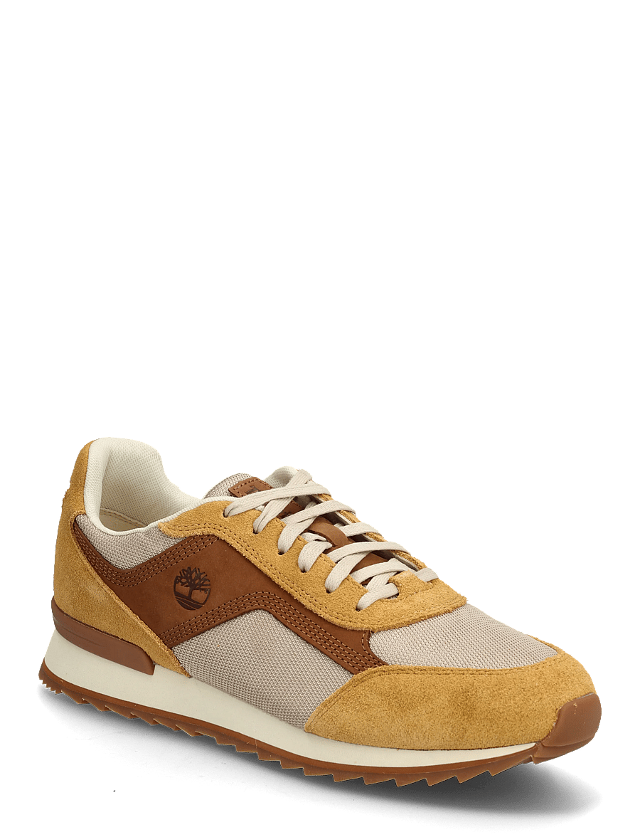 Timberland - LOW LACE UP SNEAKER - lágir strigaskór - light beige - 0
