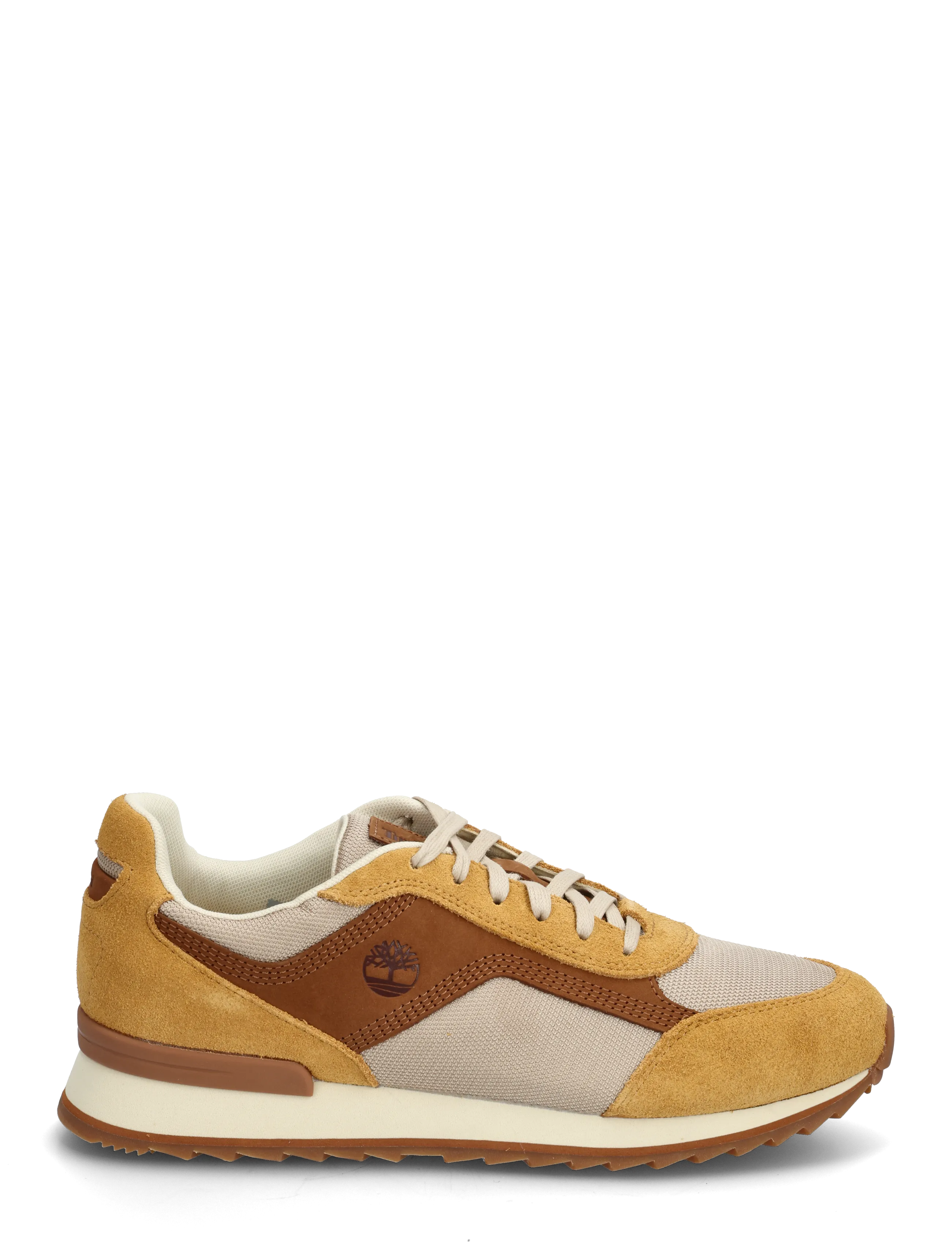 Timberland - LOW LACE UP SNEAKER - lágir strigaskór - light beige - 1