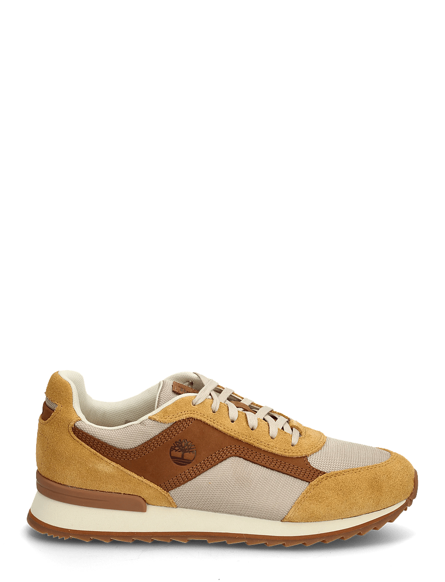 Timberland - LOW LACE UP SNEAKER - niedriger schnitt - light beige - 1