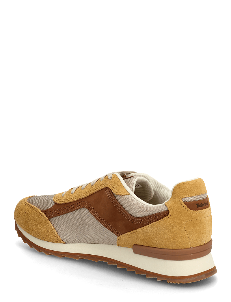 Timberland - Scout Heights LOW LACE UP SNEAKER LT BEIGE MESH W WHEAT - madala säärega tossud - light beige - 2