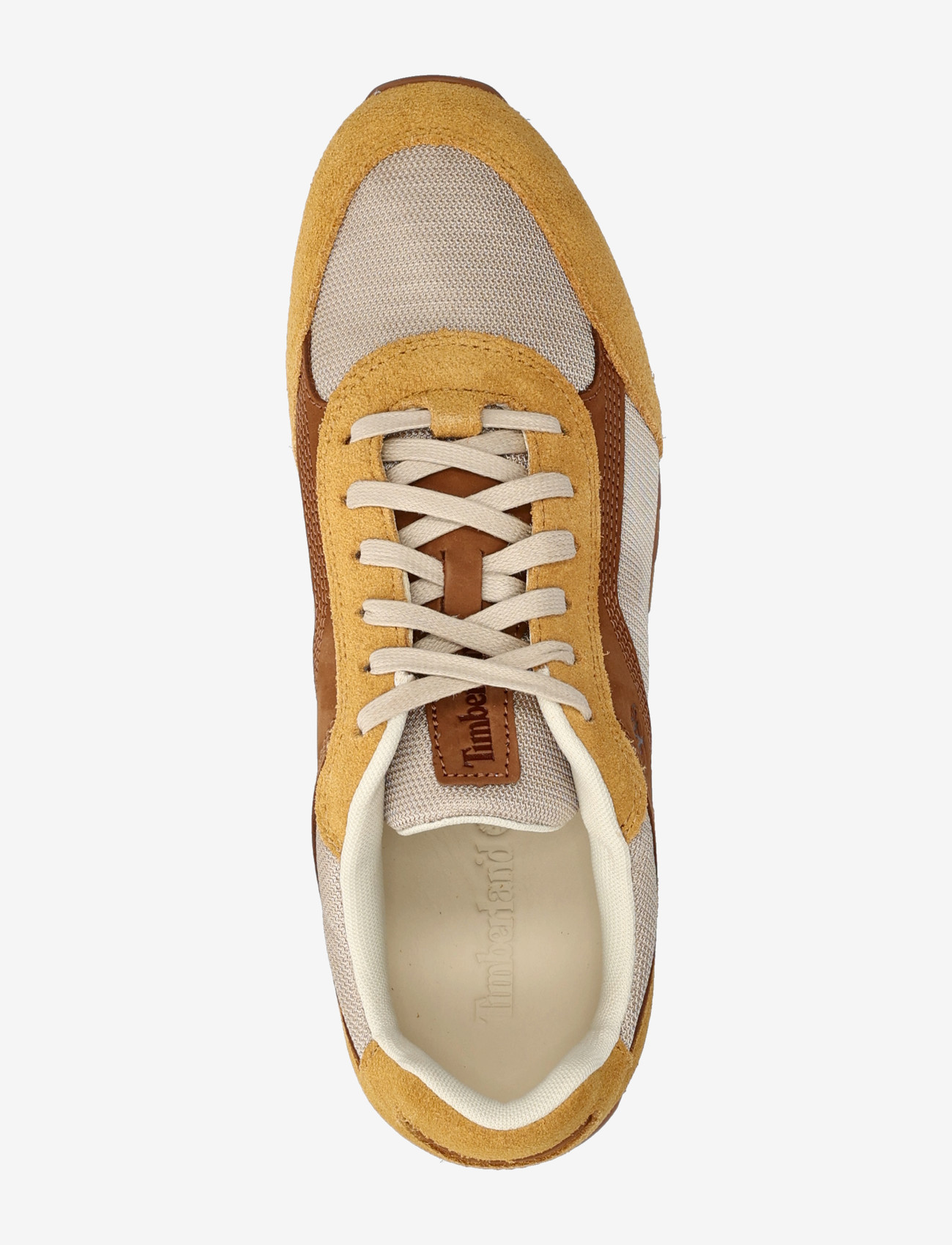 Timberland - Scout Heights LOW LACE UP SNEAKER LT BEIGE MESH W WHEAT - madala säärega tossud - light beige - 3