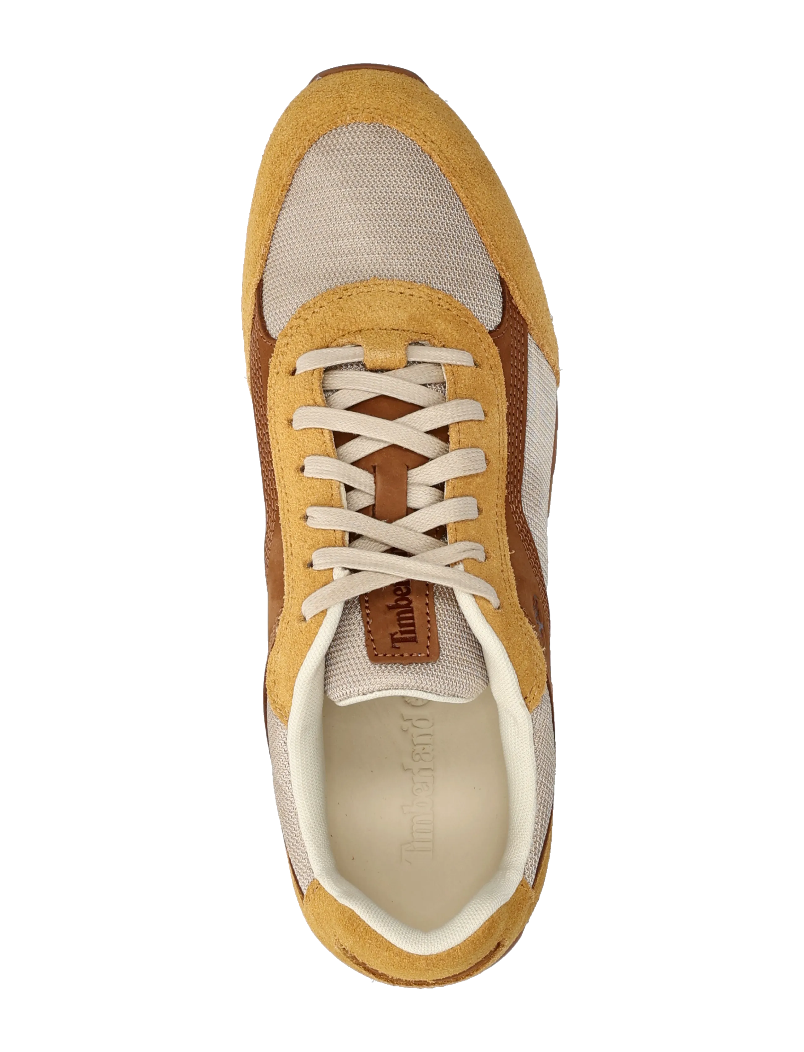 Timberland - LOW LACE UP SNEAKER - lágir strigaskór - light beige - 3