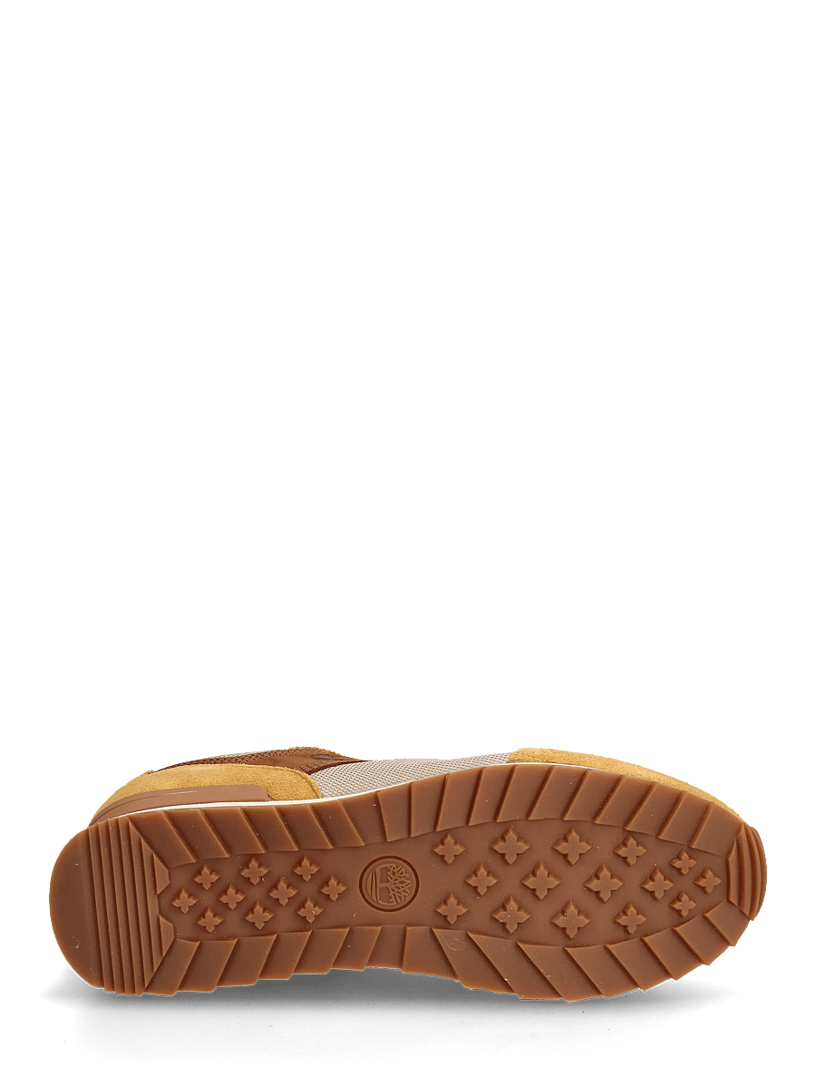 Timberland - LOW LACE UP SNEAKER - lágir strigaskór - light beige - 4