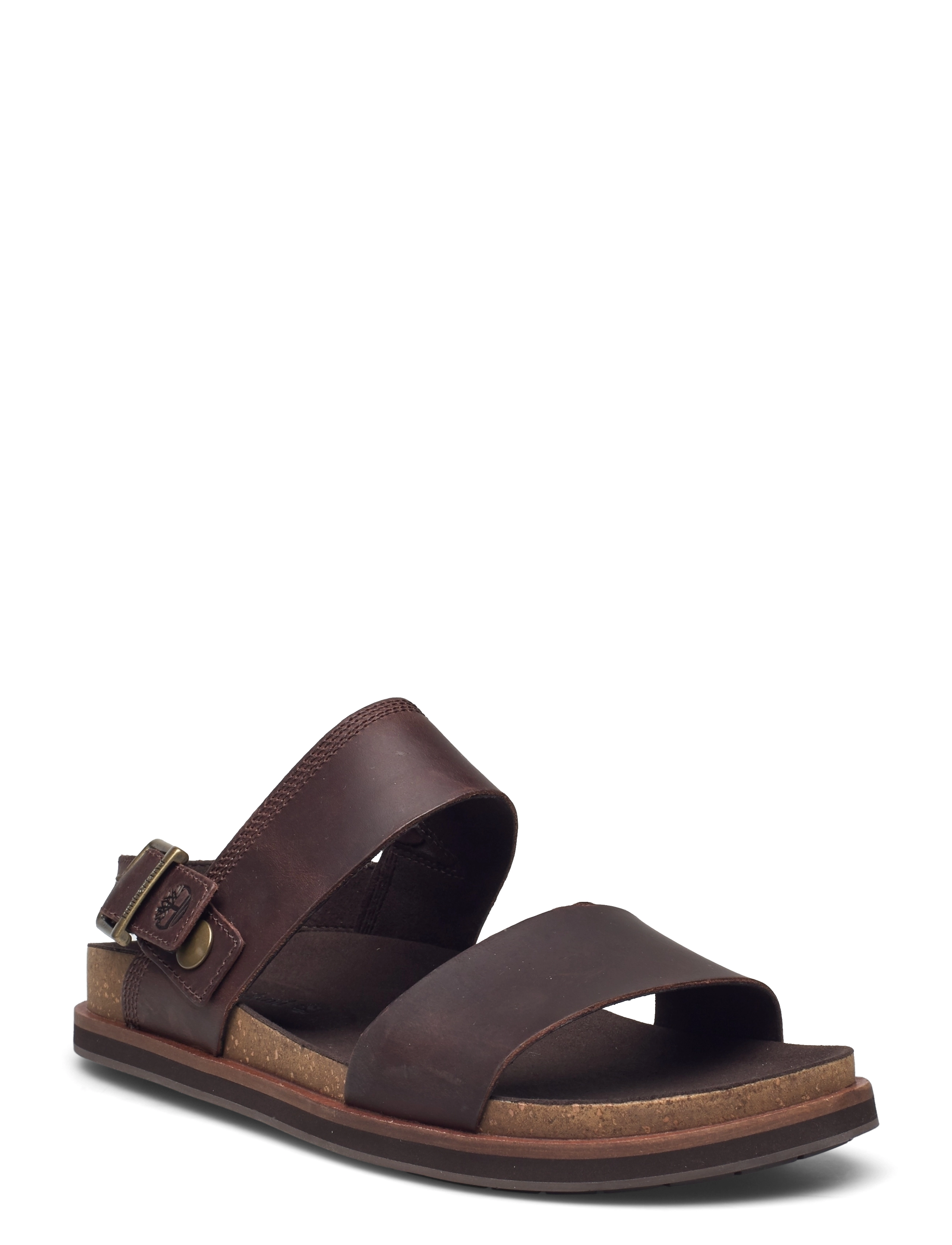 Timberland BACKSTRAP SANDAL - Sommersko - SOIL / brown