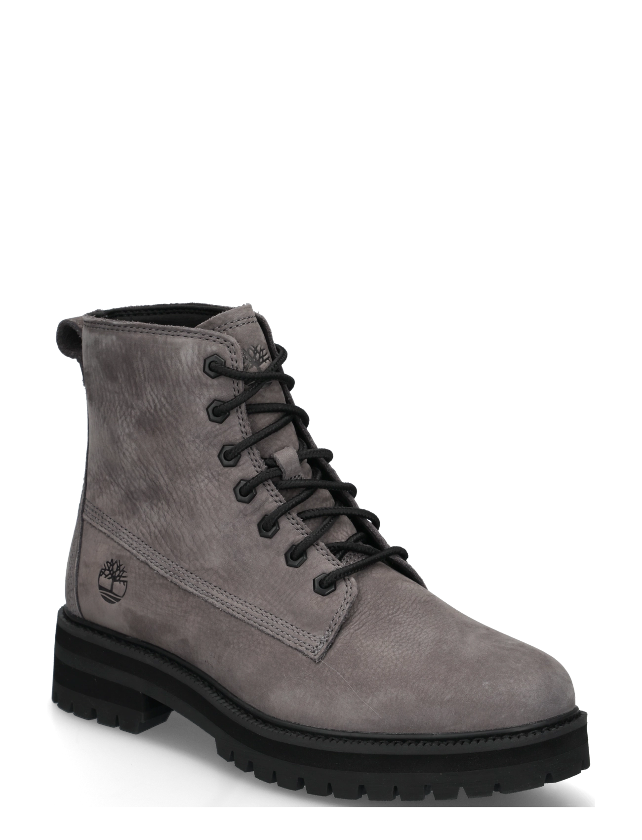 Timberland MID LACE UP BOOT - Osta stiili järgi - DK GREY NUBUCK / grey