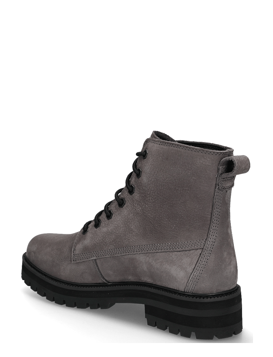 Timberland - MID LACE UP BOOT - laced boots - dk grey nubuck - 1