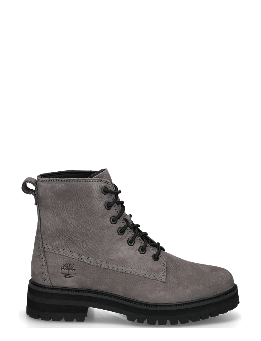 Timberland - MID LACE UP BOOT - laced boots - dk grey nubuck - 2