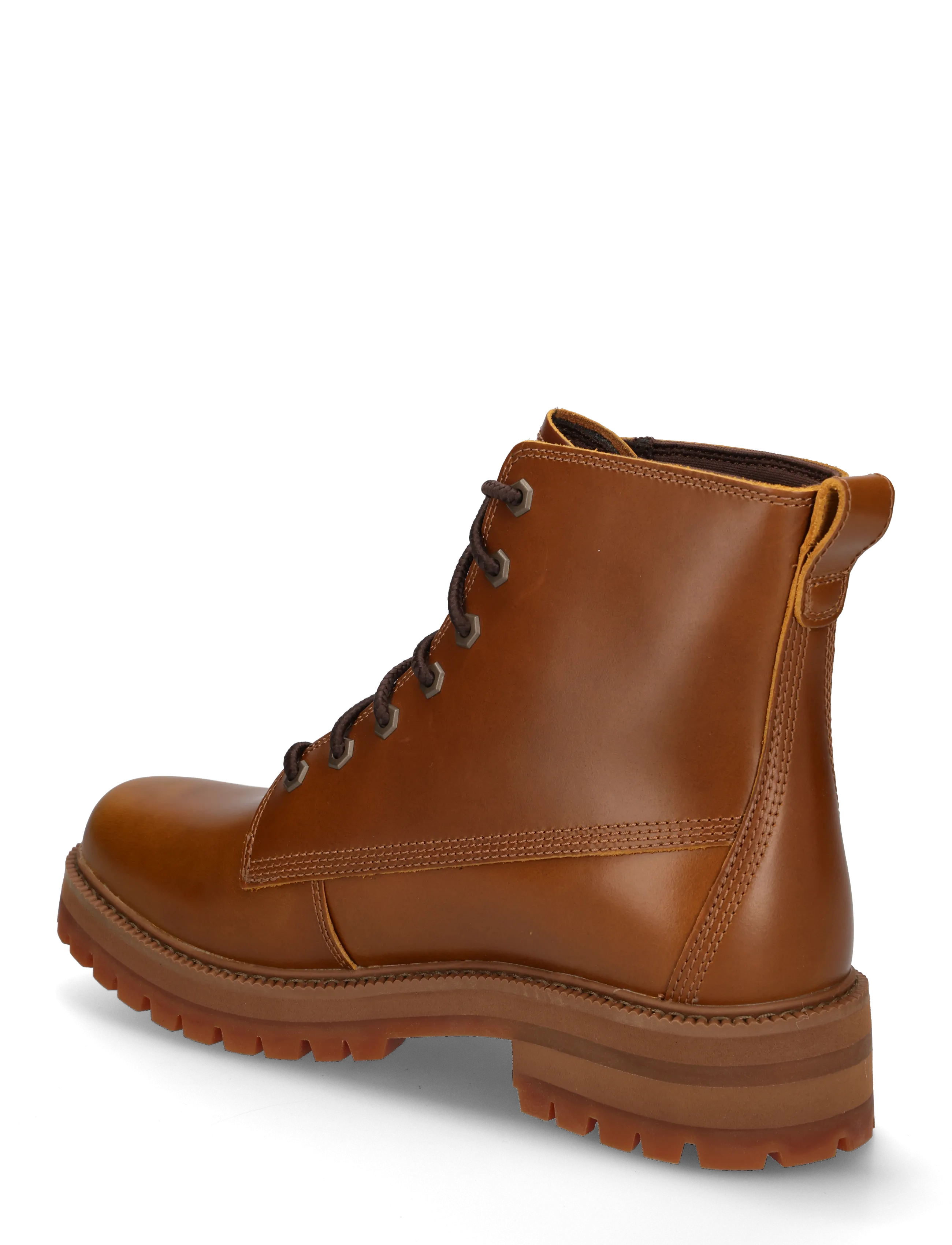 Timberland - MID LACE UP BOOT - kängor med snörning - md brn f grain - 1