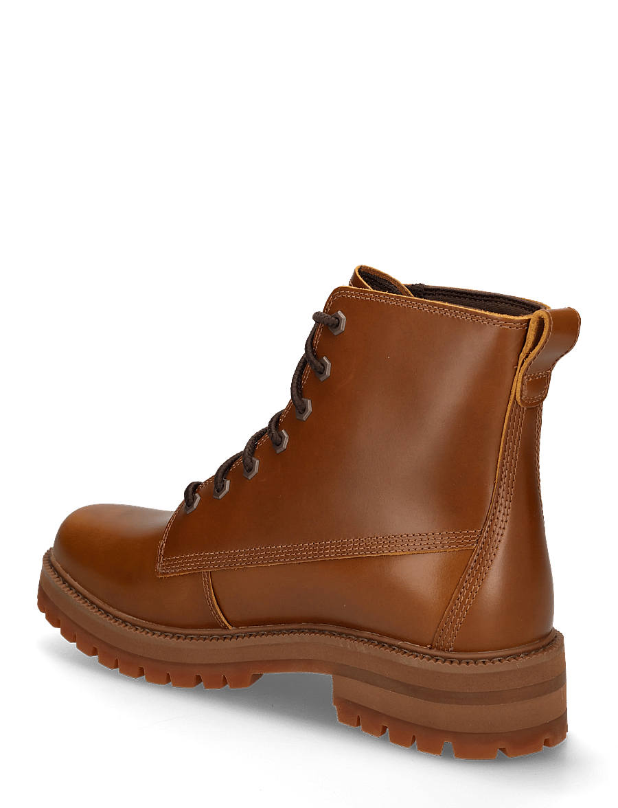 Timberland - MID LACE UP BOOT - kängor med snörning - md brn f grain - 1