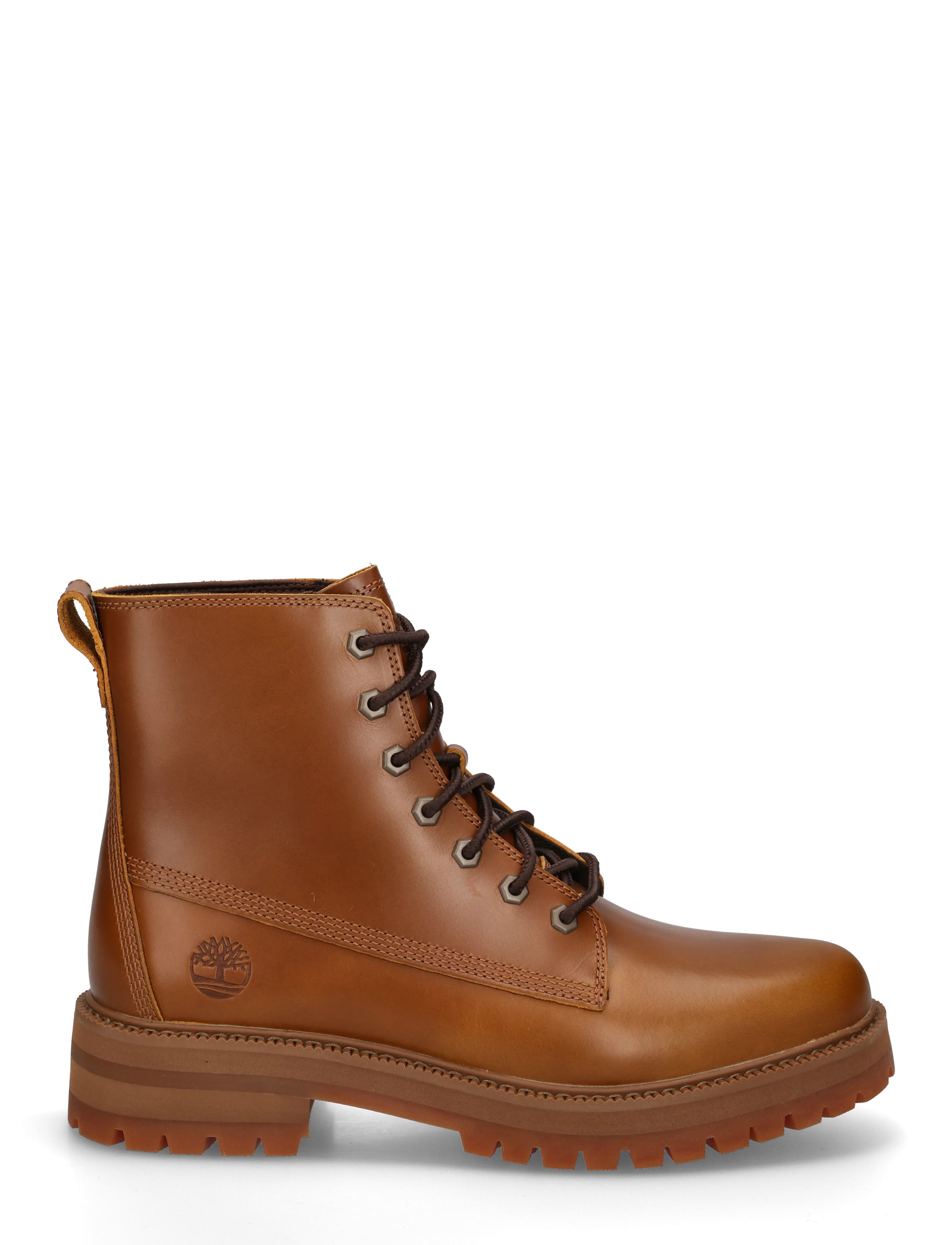 Timberland - MID LACE UP BOOT - kängor med snörning - md brn f grain - 2
