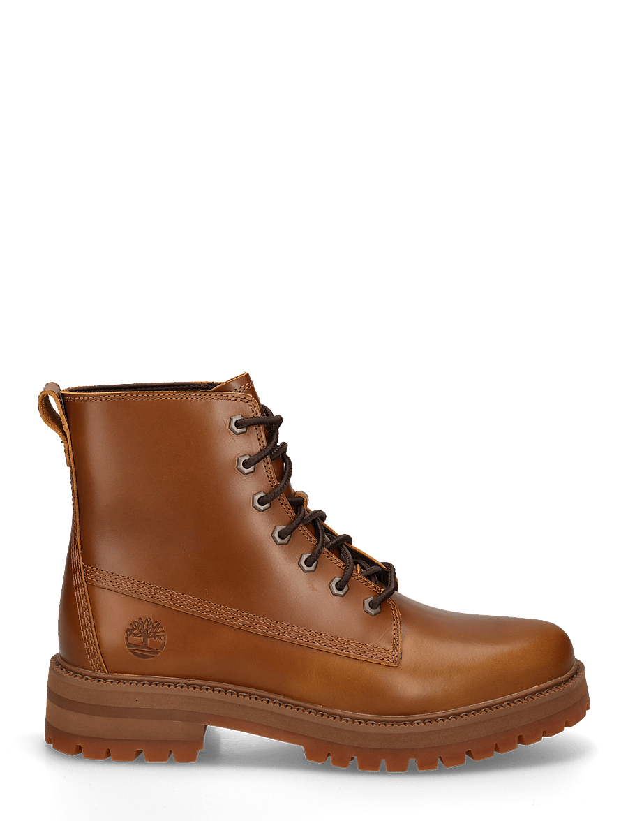 Timberland - MID LACE UP BOOT - kängor med snörning - md brn f grain - 2