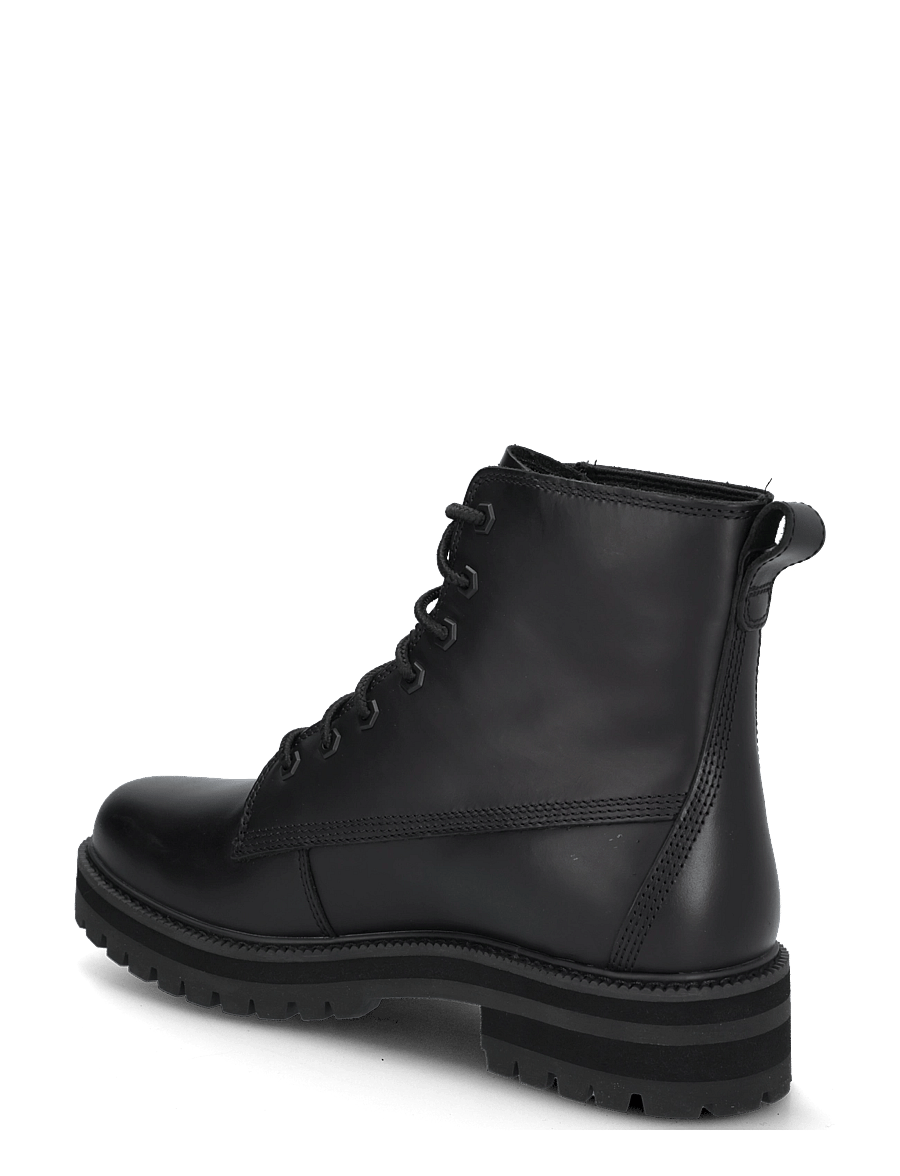 Timberland - MID LACE UP BOOT - schnürstiefel - blk full grain - 1
