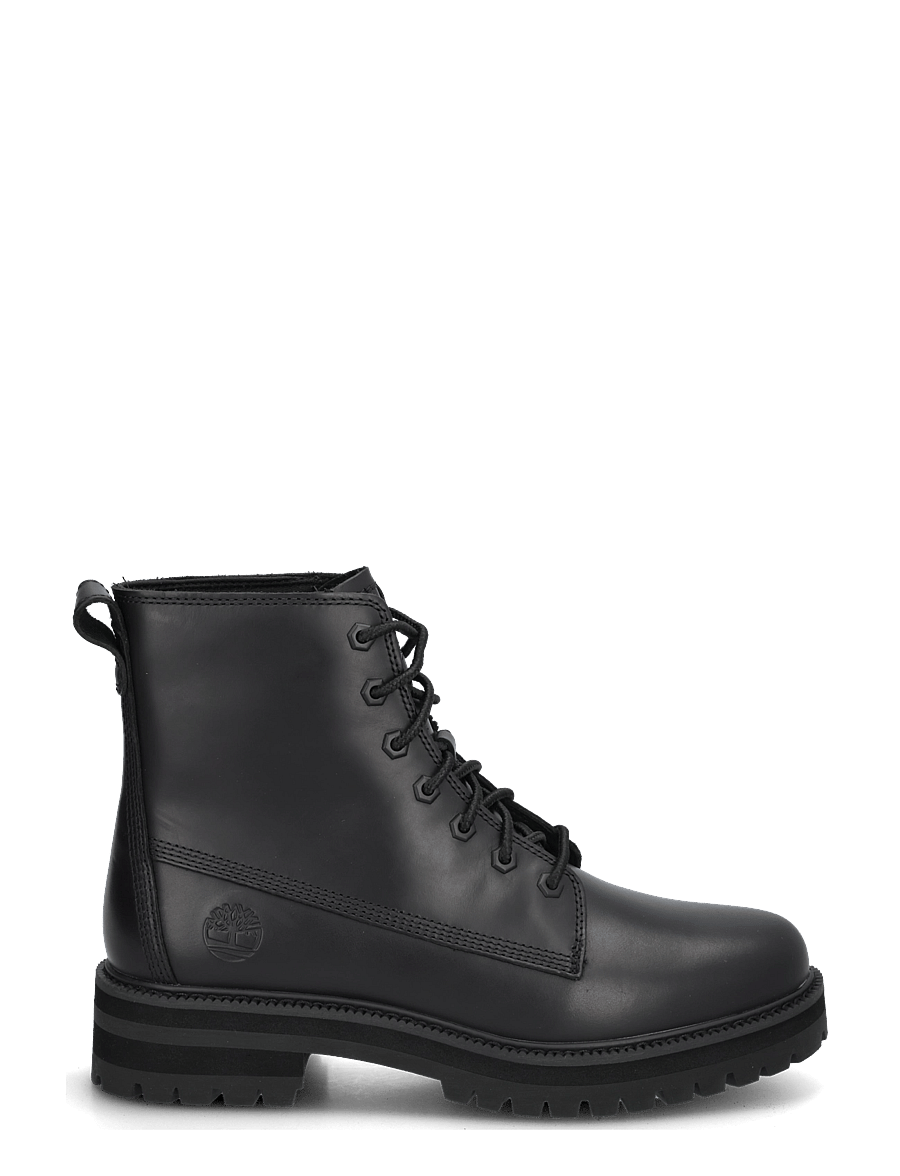 Timberland - MID LACE UP BOOT - schnürstiefel - blk full grain - 2