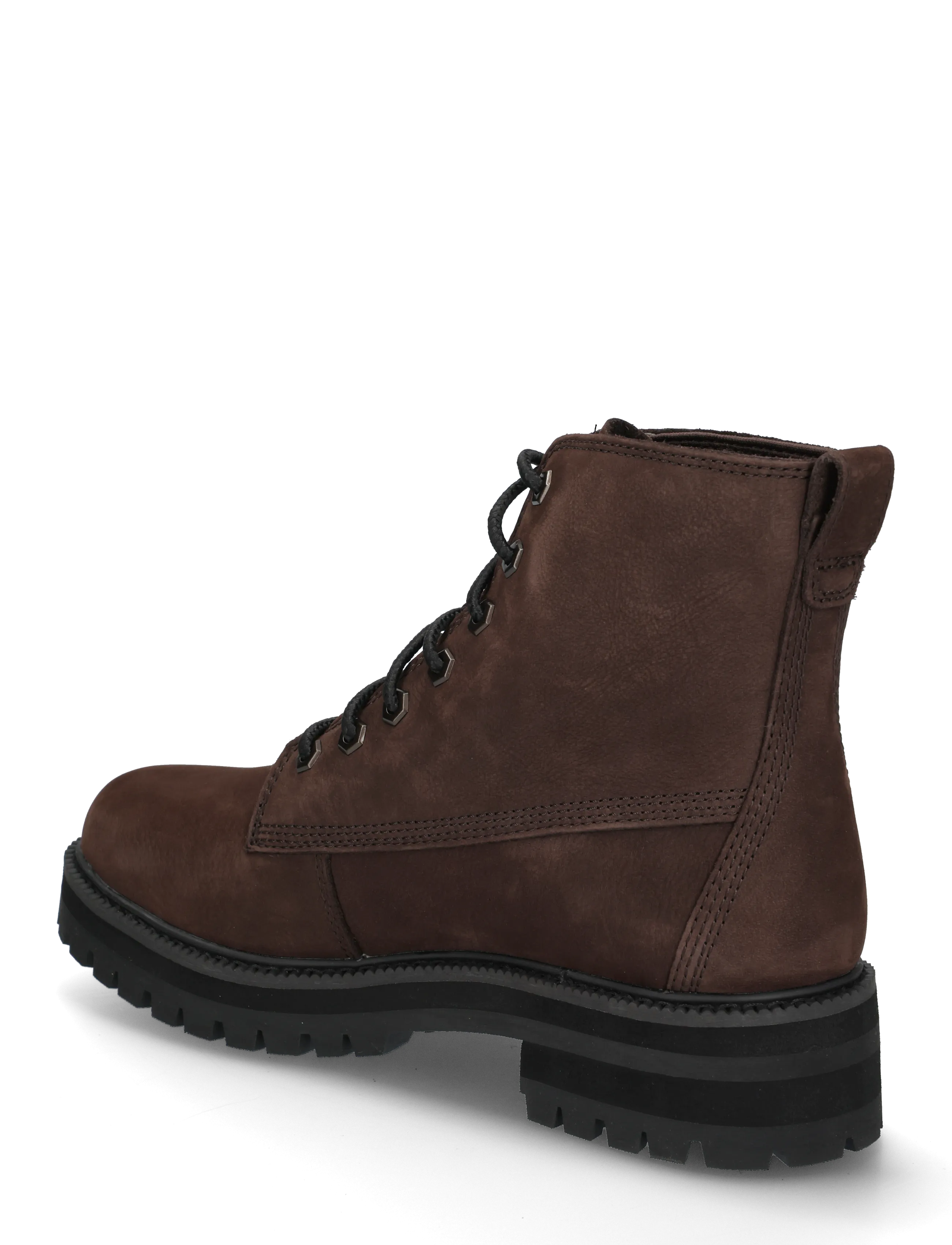 Timberland - MID LACE UP BOOT - schnürstiefel - dk brn nubuck - 1