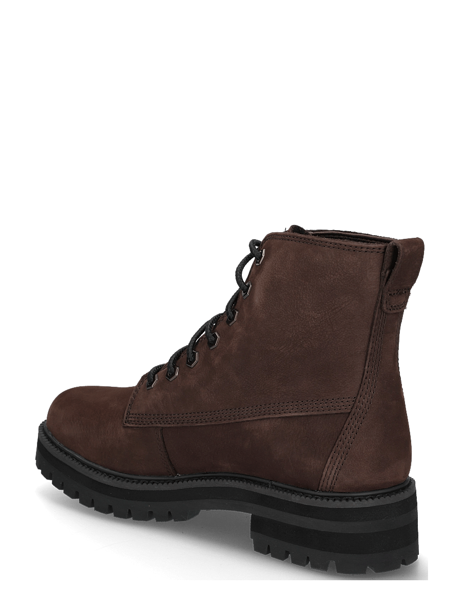 Timberland - MID LACE UP BOOT - schnürstiefel - dk brn nubuck - 1