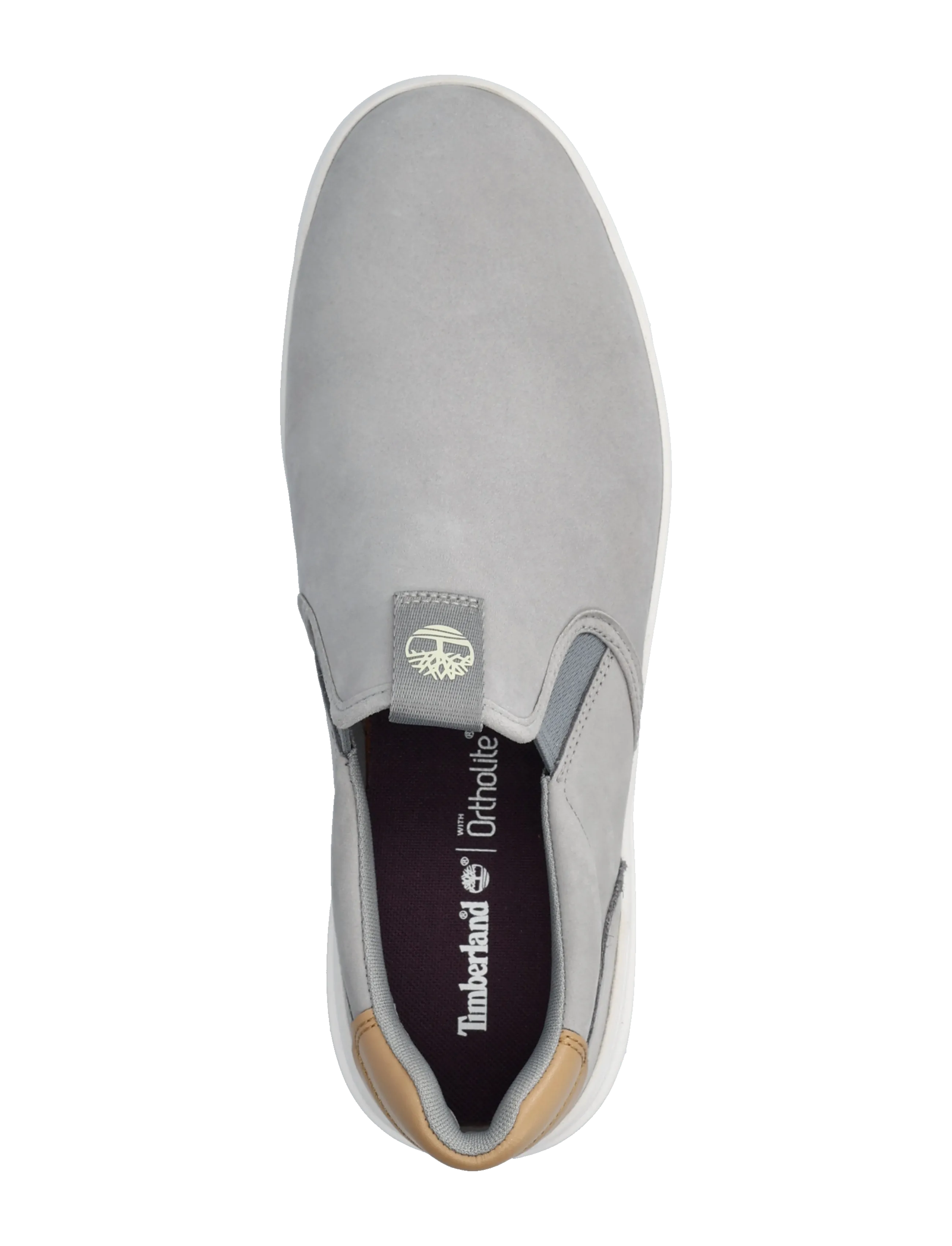 Timberland - LOW SLIP ON SNEAKER - slip-on sneakers - light grey - 3