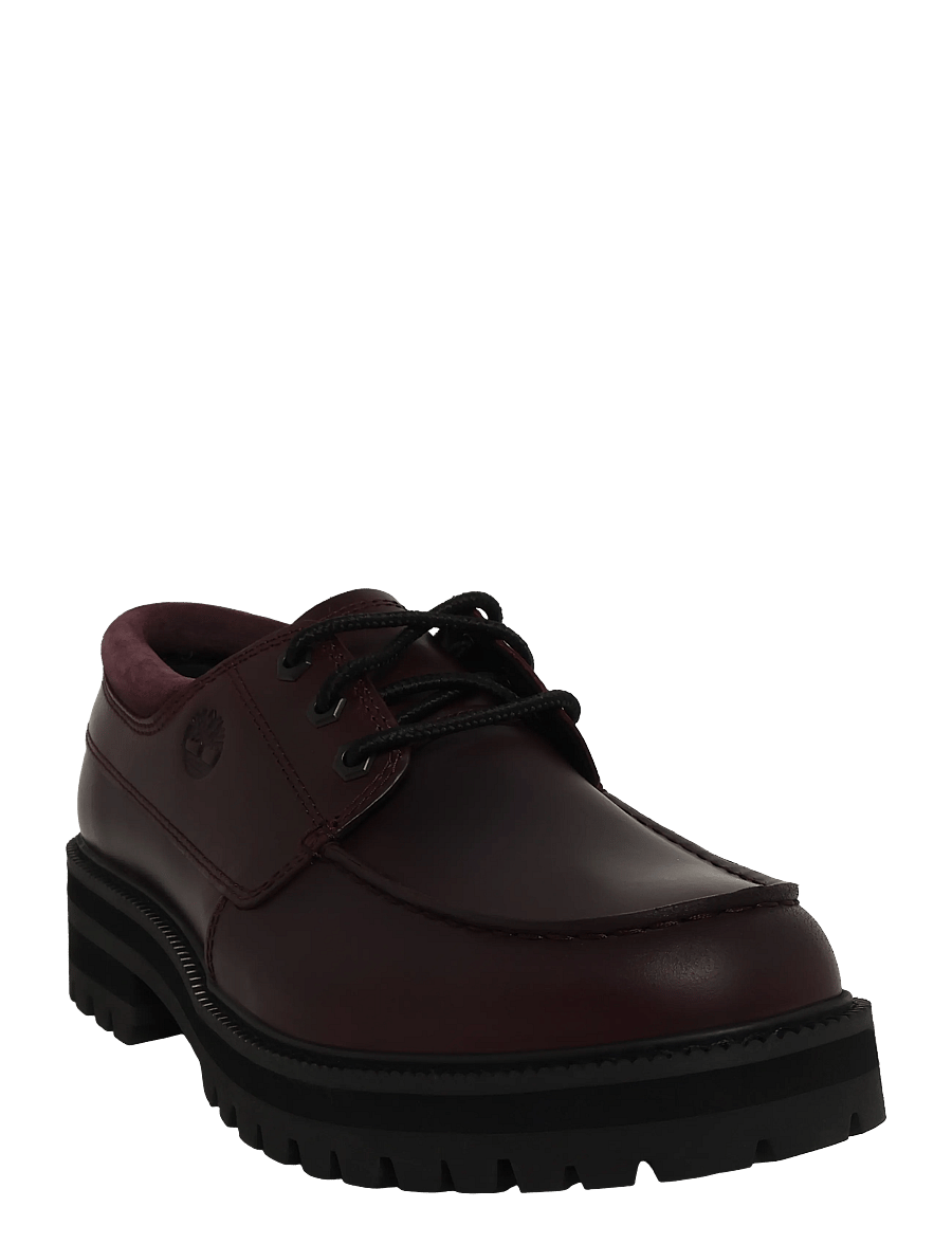Timberland - LACE UP SHOE - moc-toes - bur f grain - 0