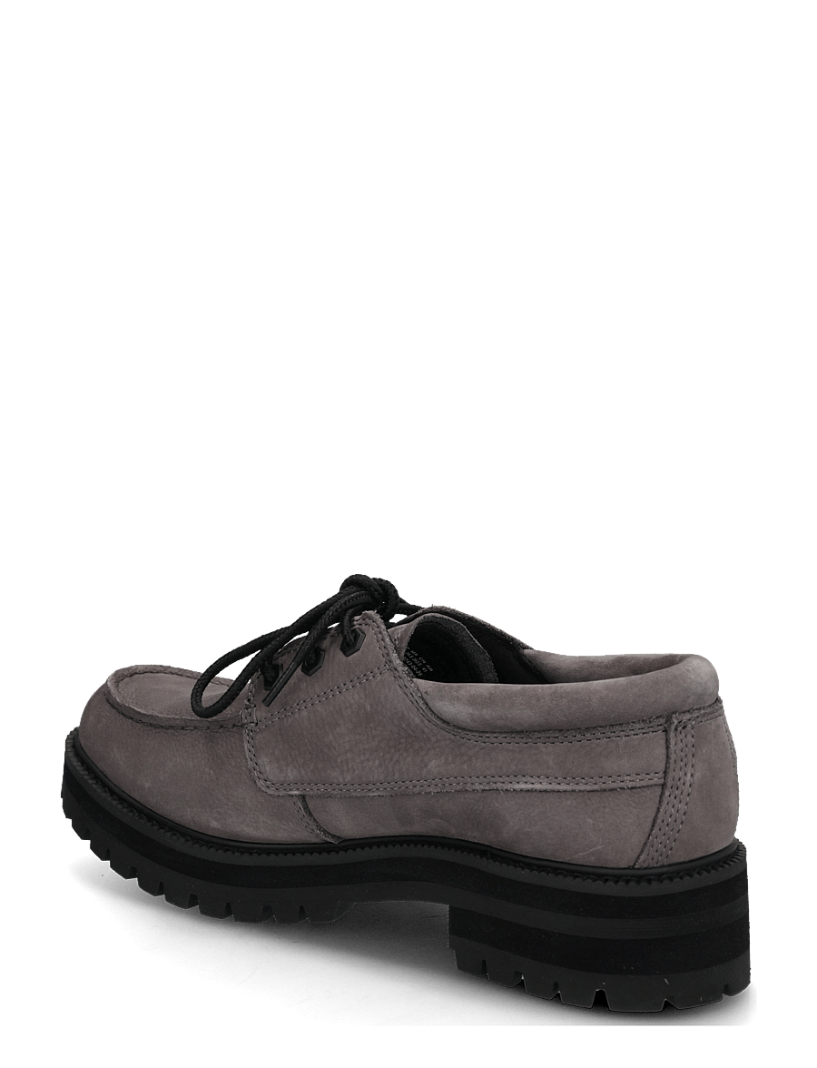 Timberland - LACE UP SHOE - schnürstiefel - dk grey nubuck - 1
