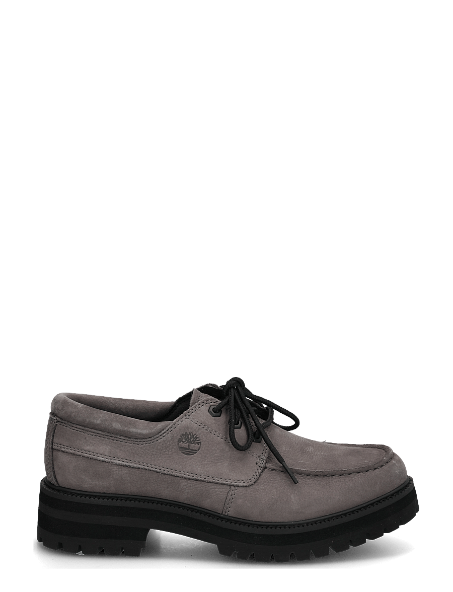 Timberland - LACE UP SHOE - schnürstiefel - dk grey nubuck - 2